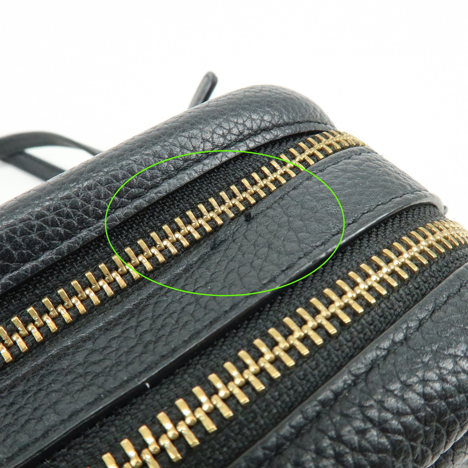 TORY BURCH Leather Double T Shoulder Bag Crossbody Bag Black