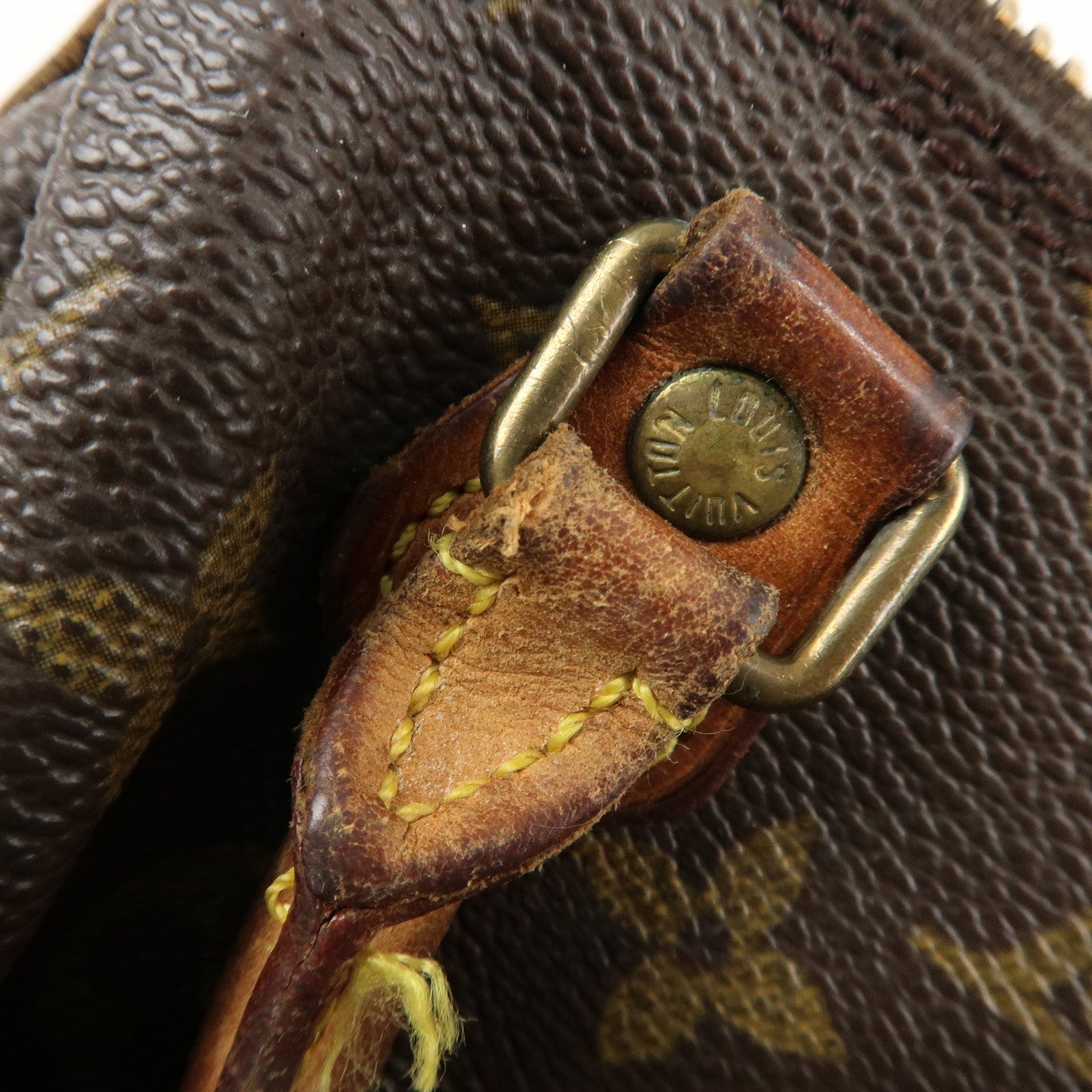 Louis Vuitton Monogram Mini Speedy Hand Bag M41534 Used