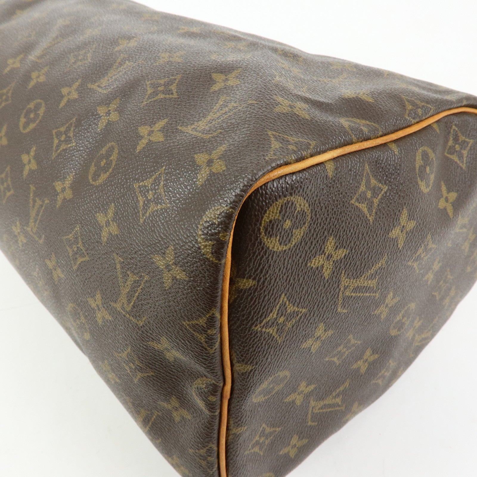 Louis Vuitton Monogram Speedy 40 Hand Bag Boston Bag Brown M41522