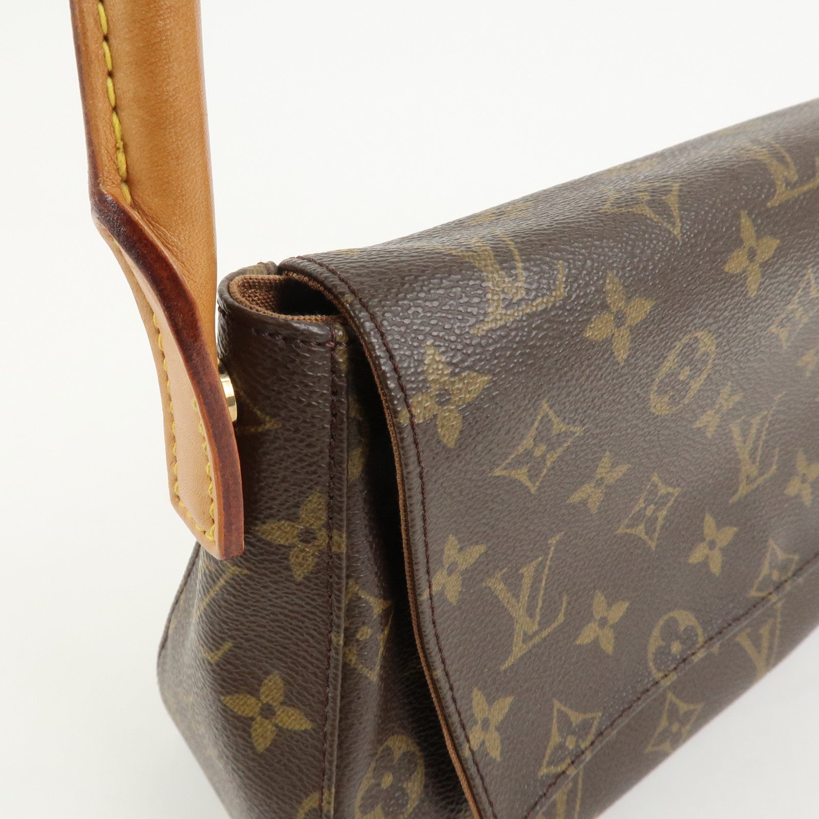Louis Vuitton Monogram Mini Looping Shoulder Bag Brown M51147