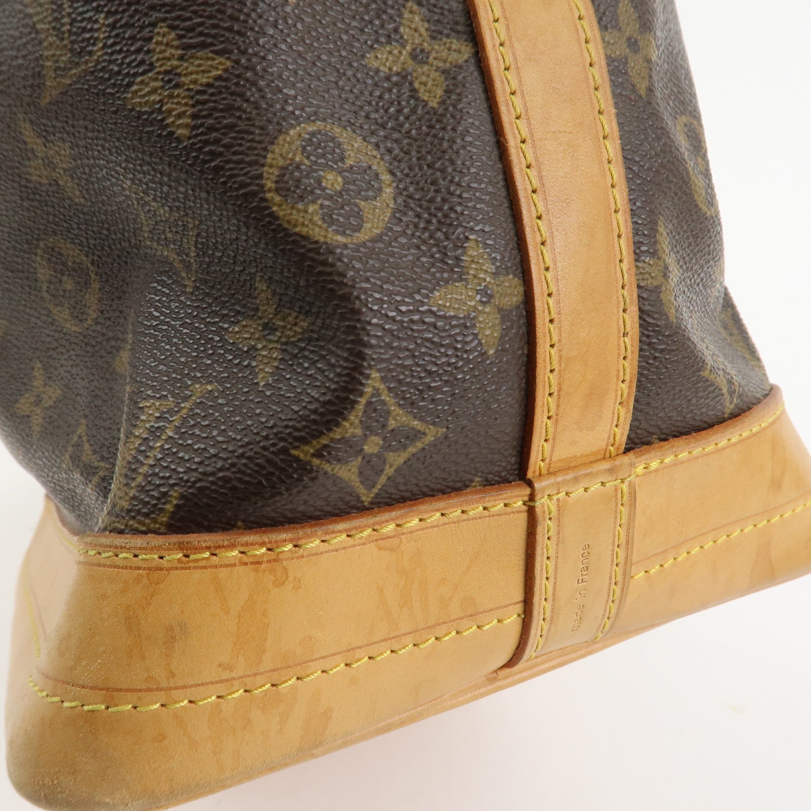 Louis Vuitton Monogram Noe Shoulder Bag Hand Bag Brown M42224