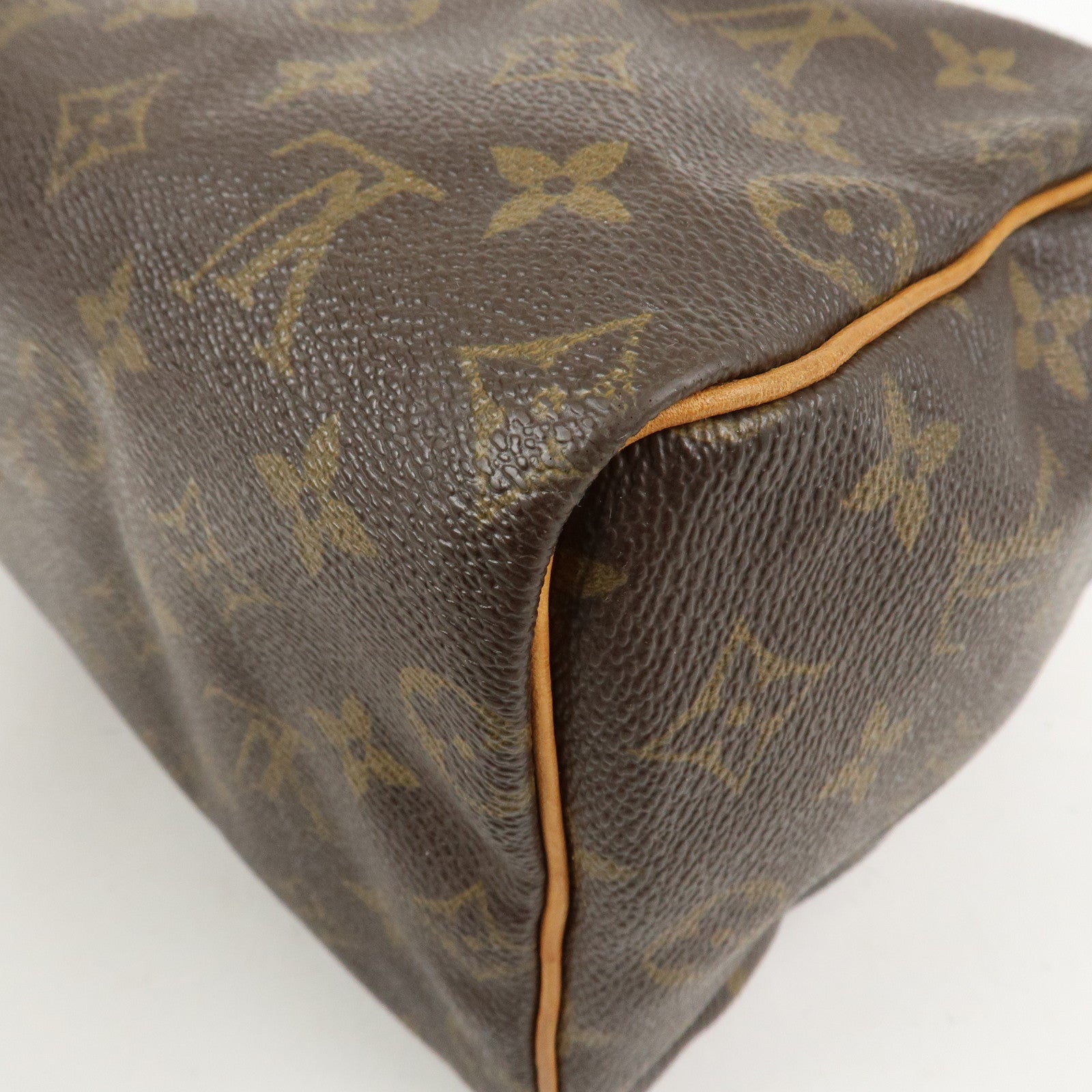 Louis Vuitton Monogram Speedy 25 Boston Bag Hand Bag Brown M41528