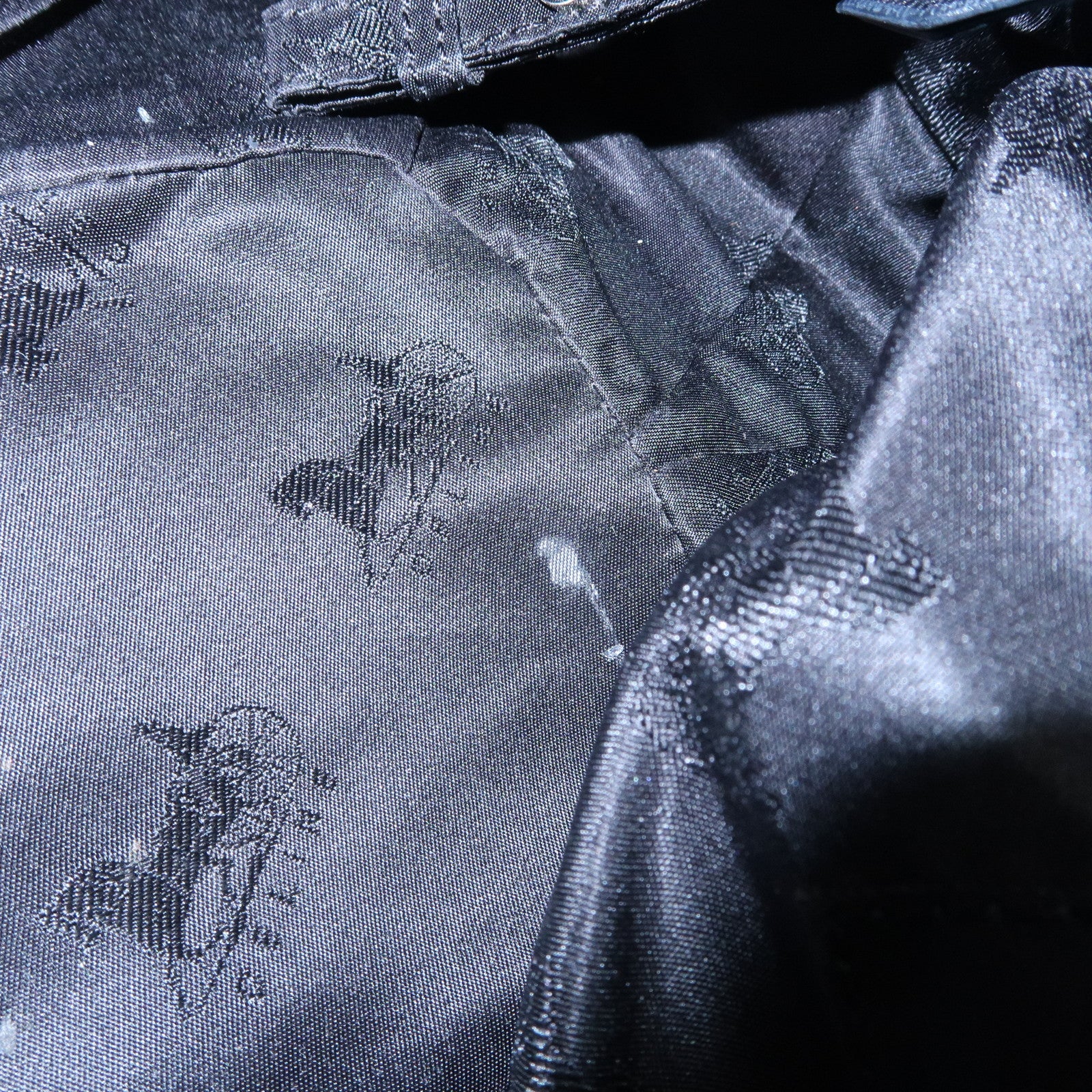 CELINE Bitter Sweet Leather Shoulder Bag Hand Bag Black Used