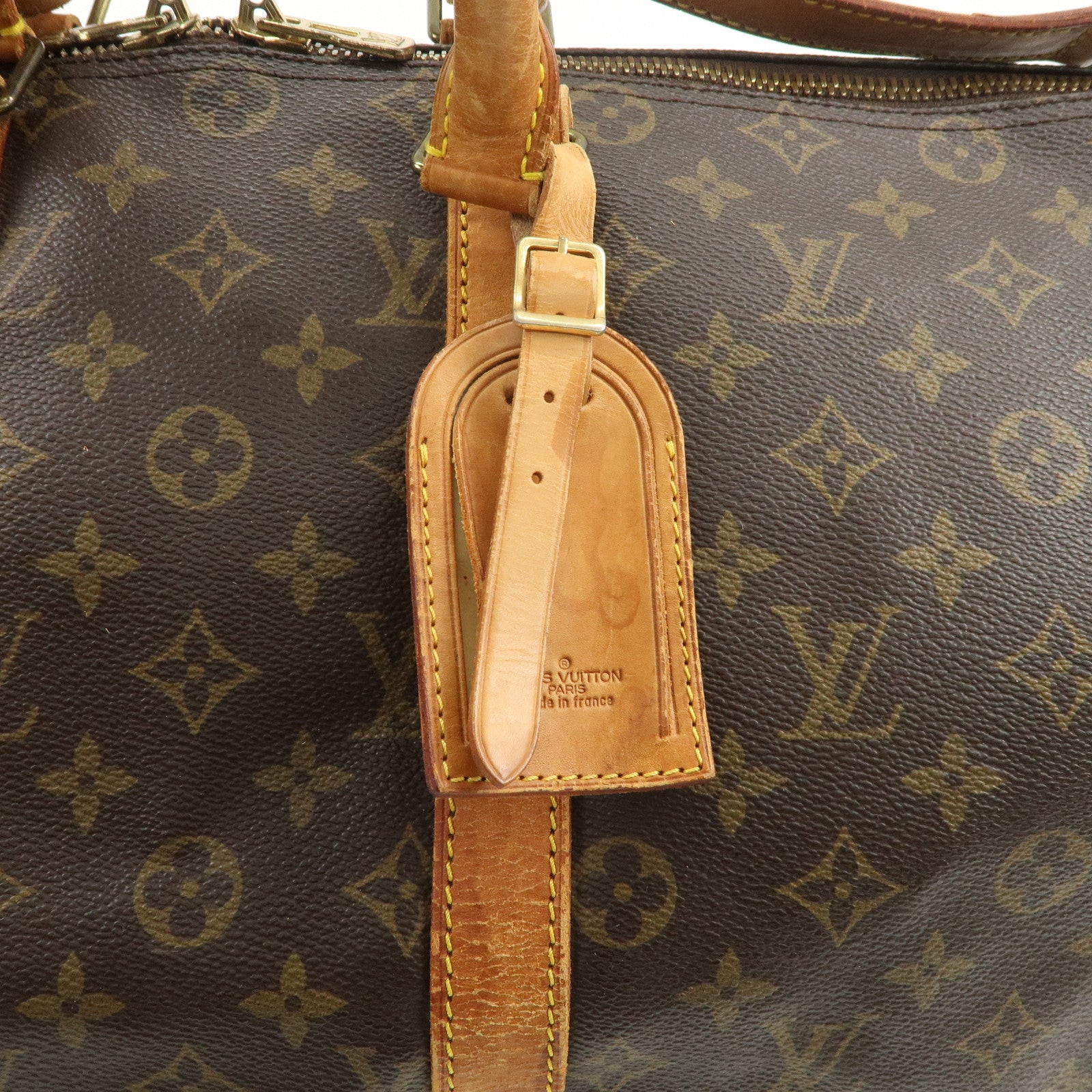 Louis Vuitton Monogram Keep All Bandouliere 45 Boston Bag M41418