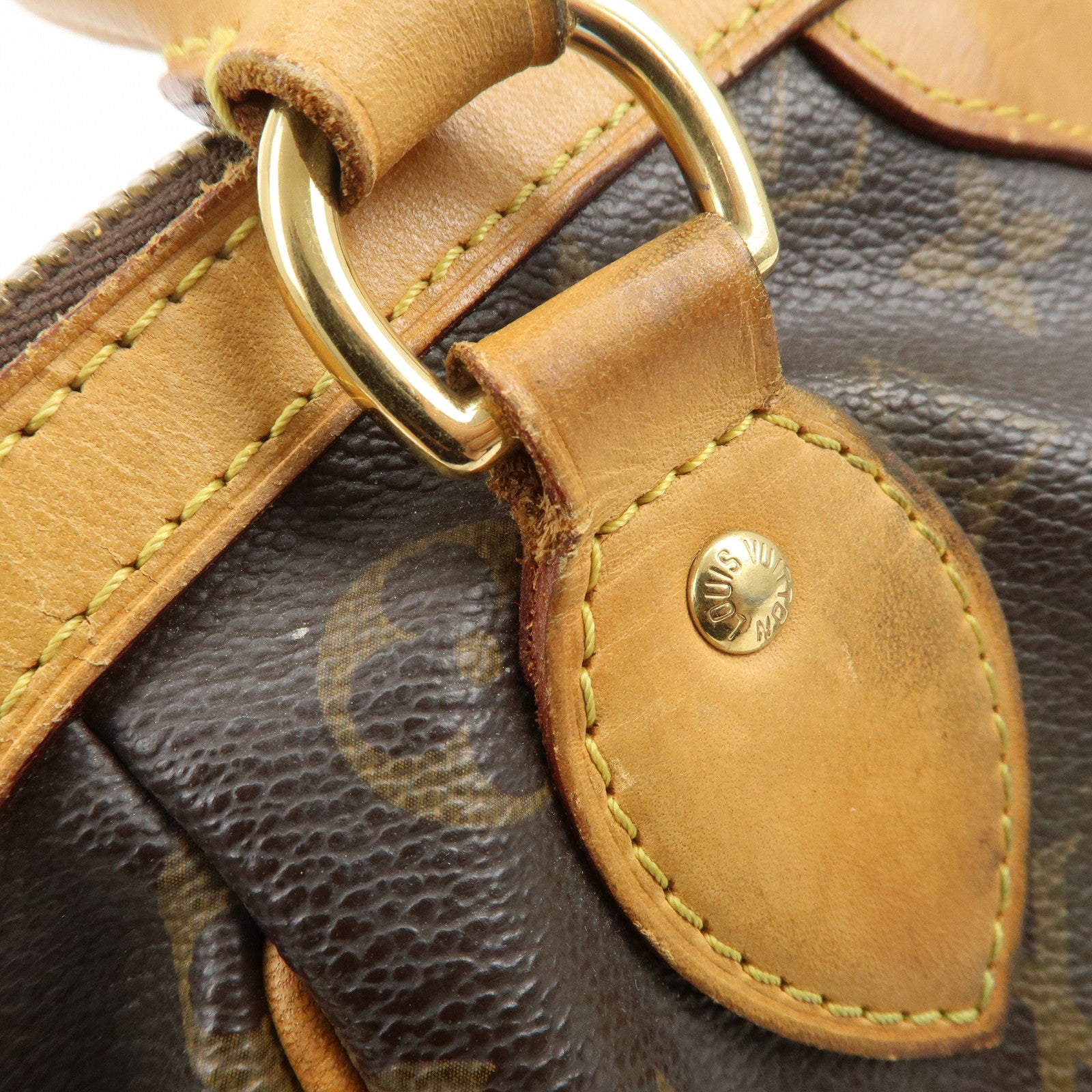 Louis Vuitton Monogram Tivoli PM Hand Bag Shoulder Bag Brown M40143