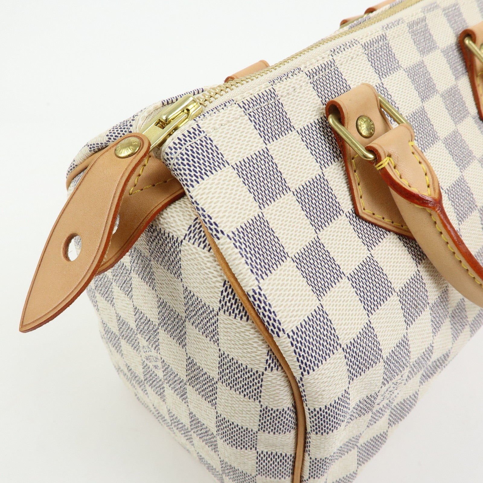 Louis Vuitton Damier Azur Speedy 25 Boston Bag Hand Bag N41534