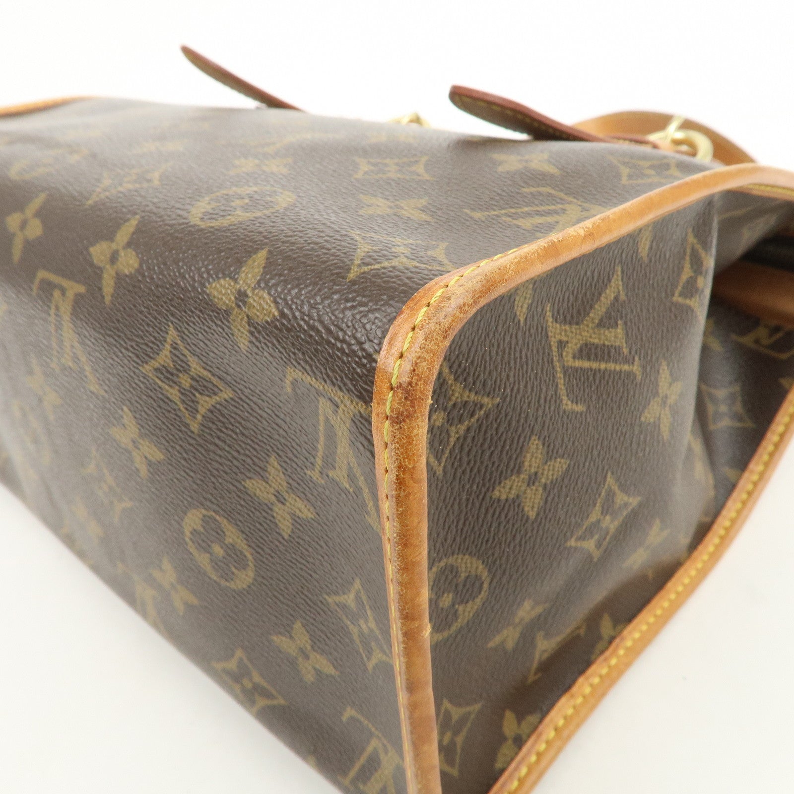 Louis Vuitton Monogram Popincourt Haut Shoulder Bag Brown M40007