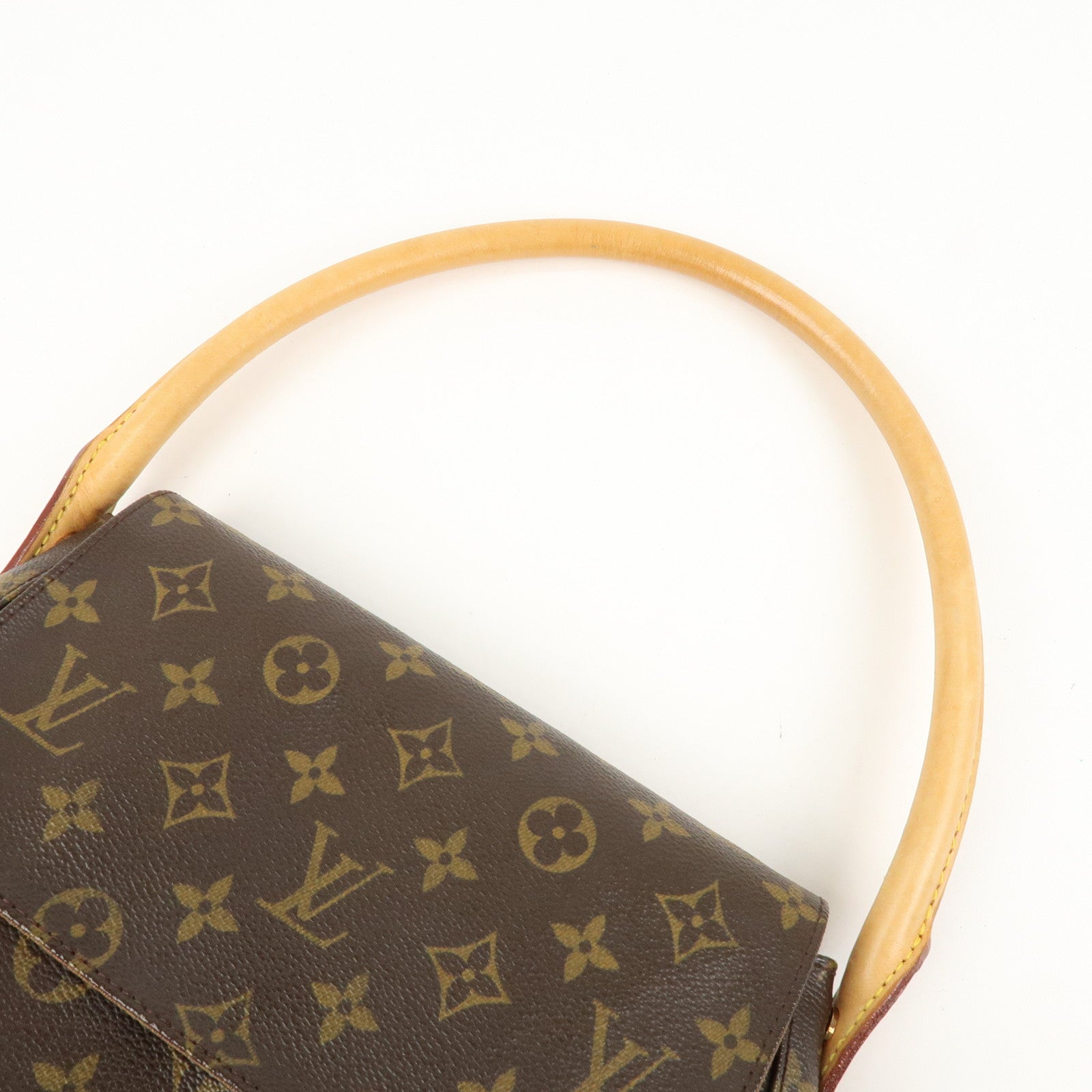 Louis Vuitton Monogram Mini Looping Shoulder Bag Brown M51147