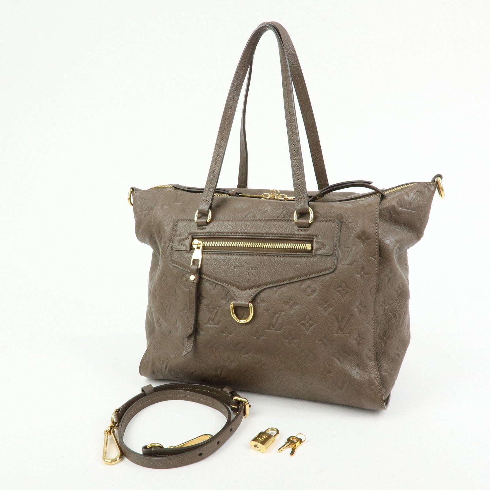 Louis Vuitton Monogram Empreinte Lumineuse PM Shoulder Bag M94170