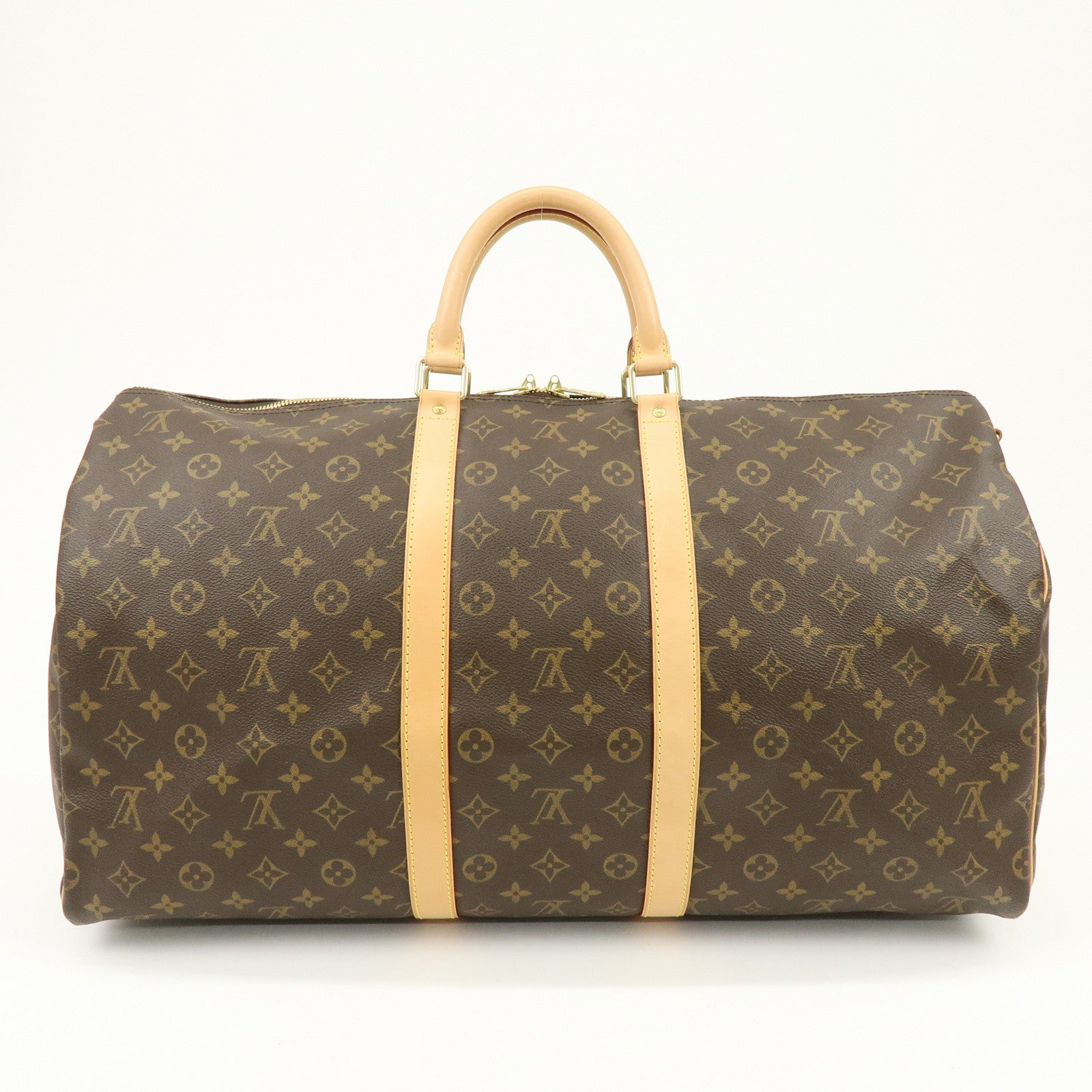 Louis Vuitton Monogram Keep All Bandouliere 55 Boston Bag M41414
