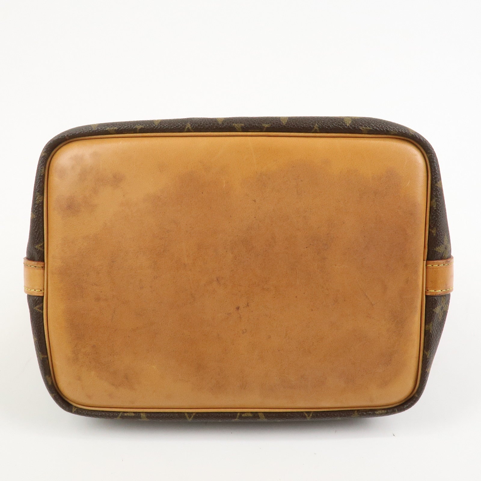 Louis Vuitton Monogram Petit Noe Shoulder Bag Brown M42226