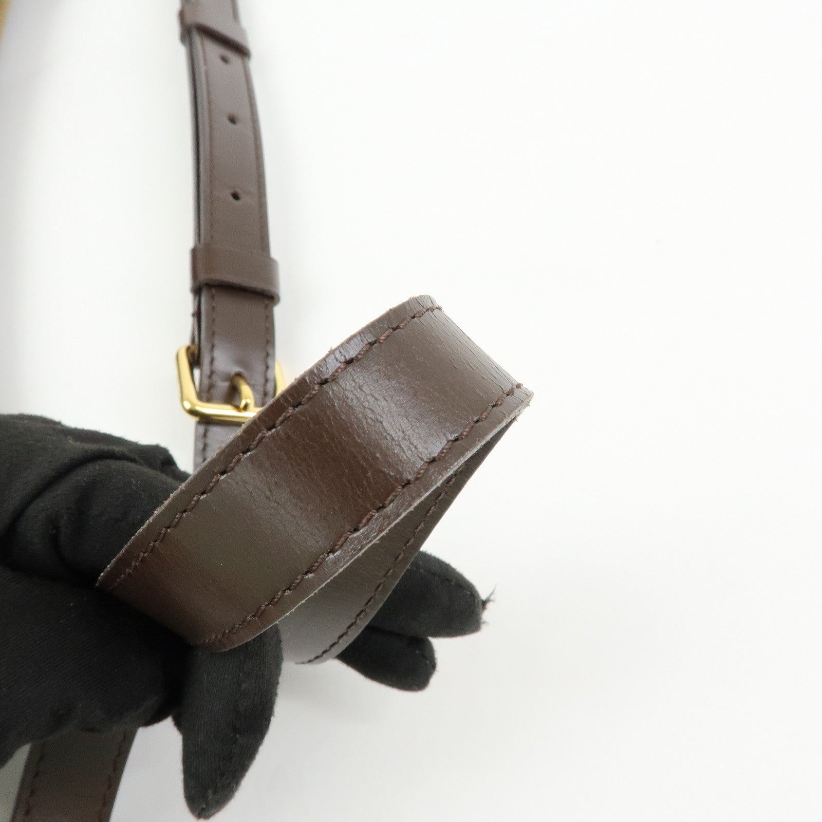 Louis Vuitton Damier Ebene Bloomsbury GM Shoulder Bag N42250