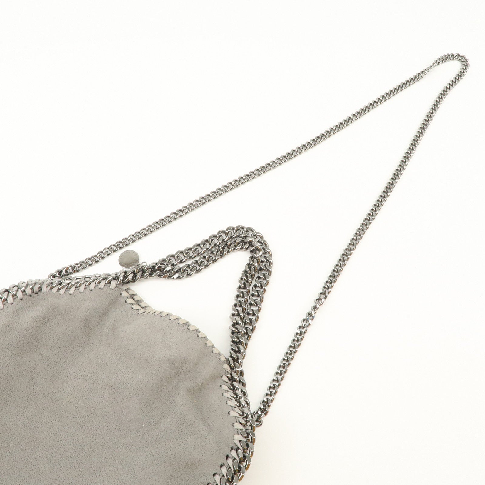 STELLA MCCARTNEY Polyester Falabella 2Way Bag Gray 371223