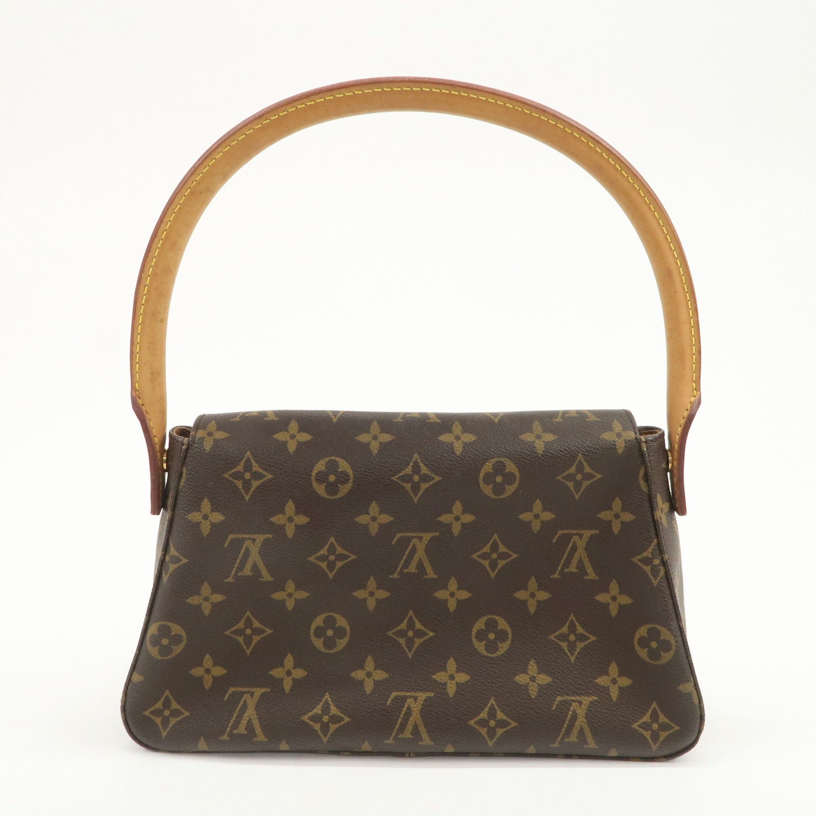 Louis Vuitton Monogram Mini Looping Shoulder Bag Brown M51147