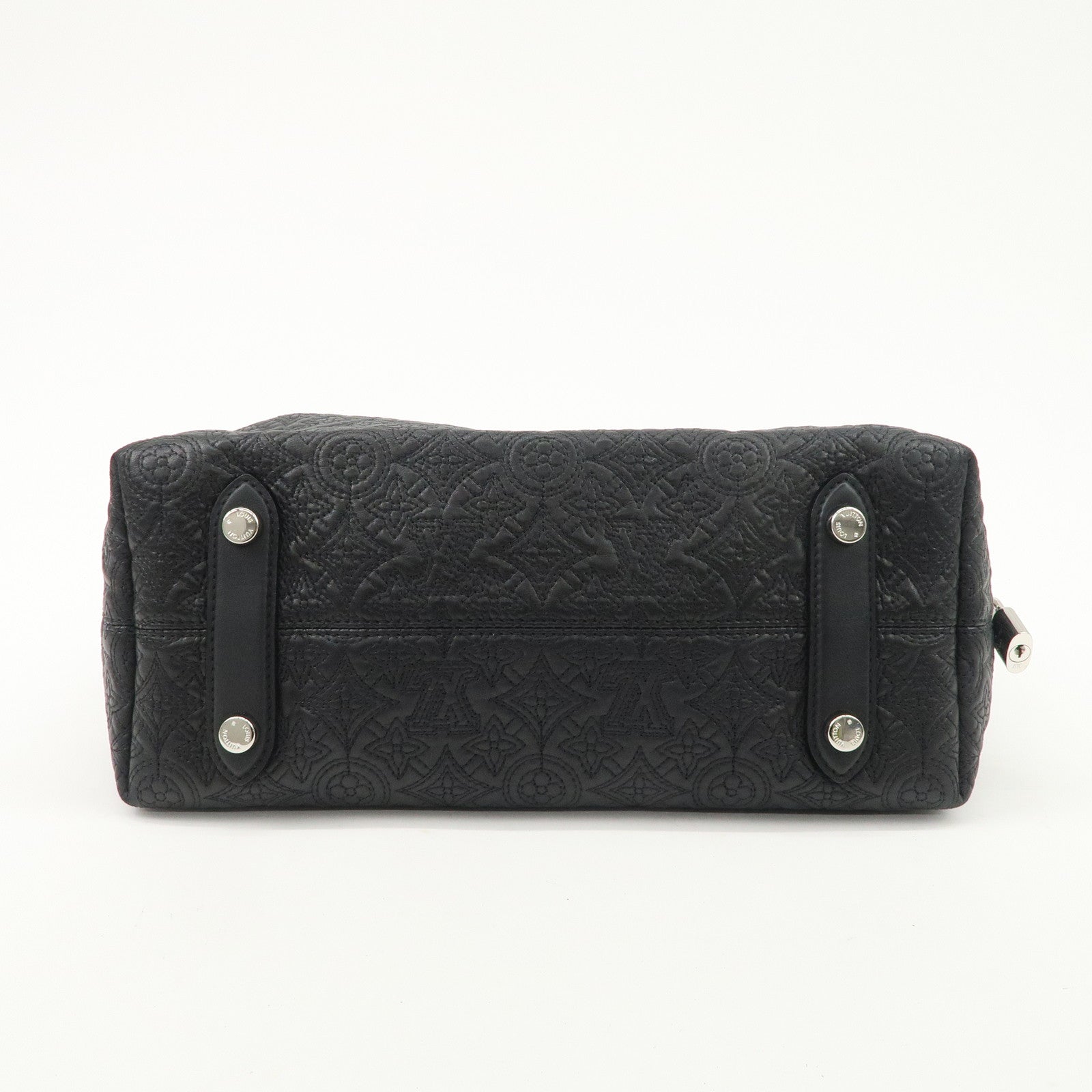 Louis Vuitton Monogram Antia Hobo PM Leather Shoulder Bag Noir M93833 Used