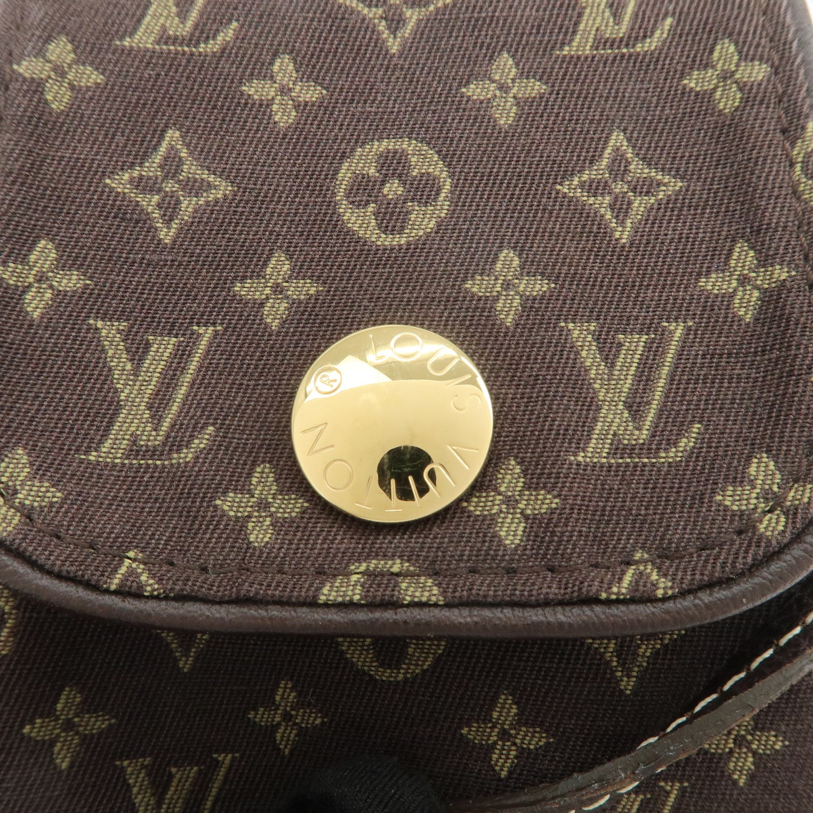 Louis Vuitton Monogram Mini Lin Pochette Cancun Ebene M95313