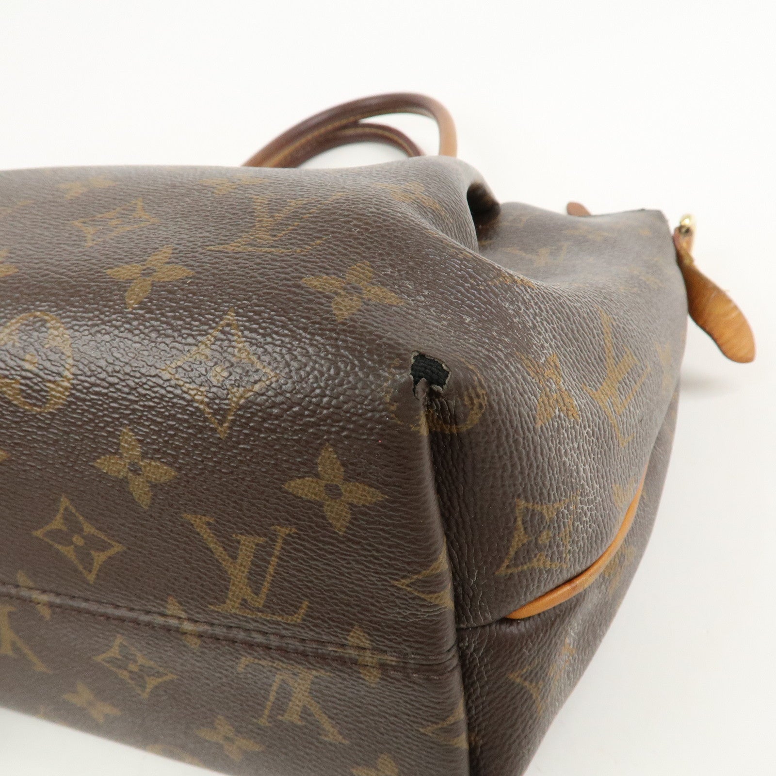 Louis Vuitton Monogram Turenne PM 2Way Bag Hand Bag Brown M48813