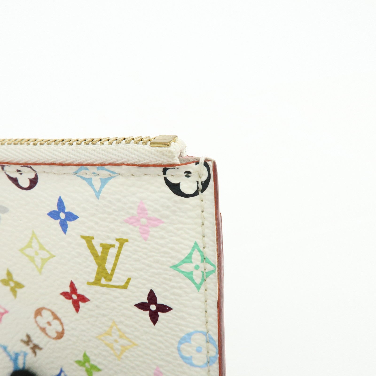 Louis Vuitton Monogram Multicolor Pochette Cles Coin Case M93734