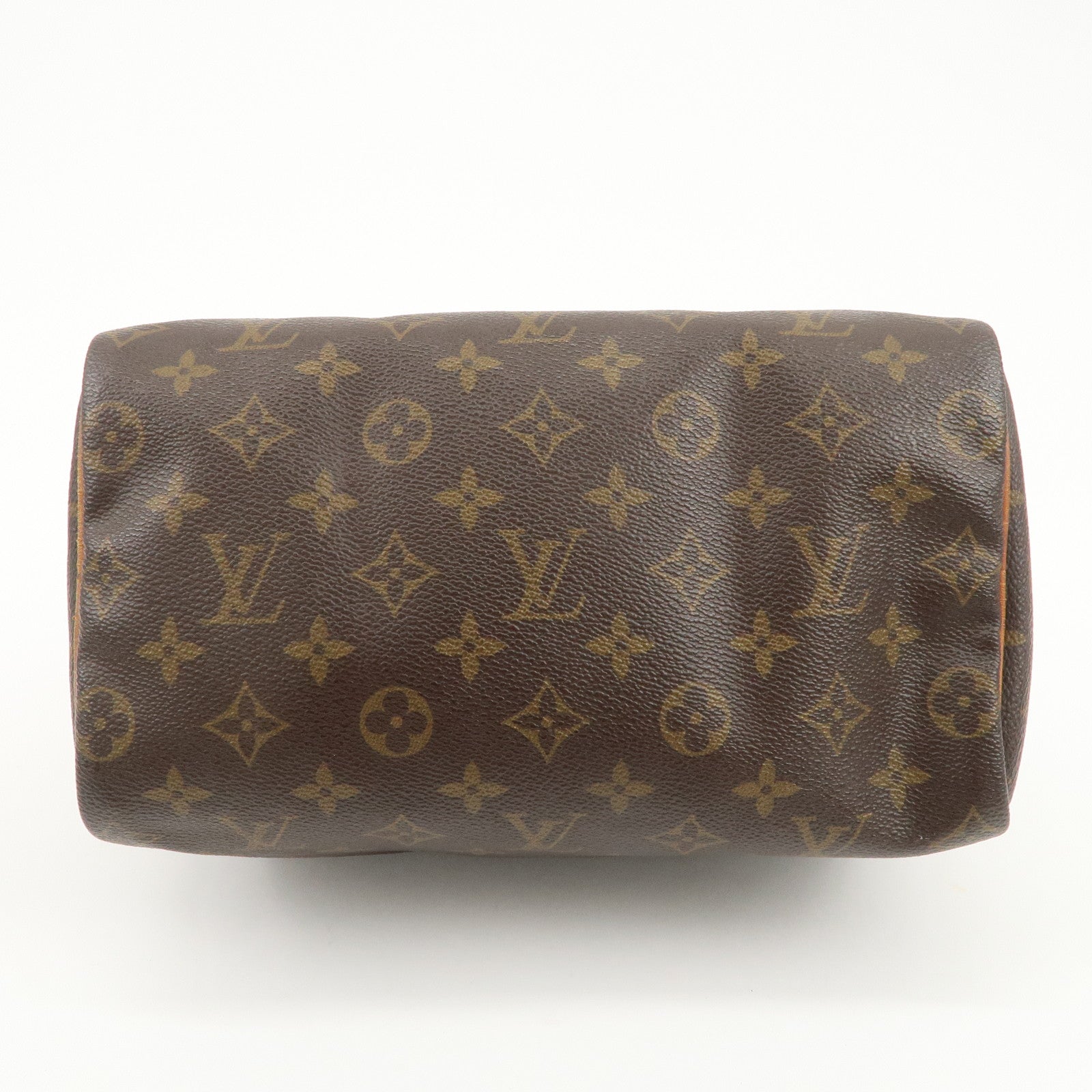 Louis Vuitton Monogram Speedy 25 Boston Bag Hand Bag Brown M41528