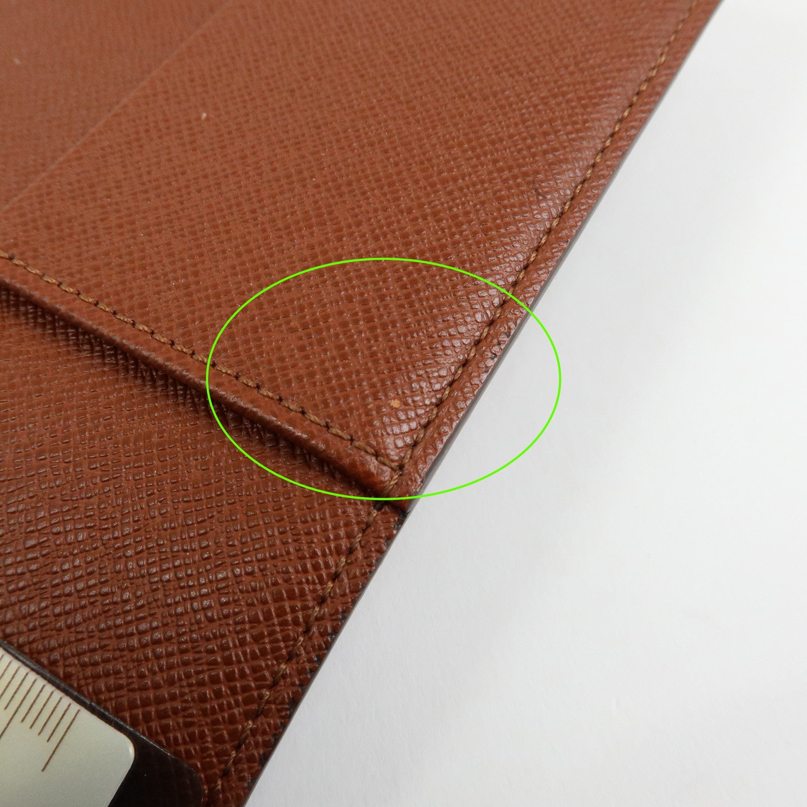 Louis Vuitton Monogram Agenda GM Planner Cover Brown R20106