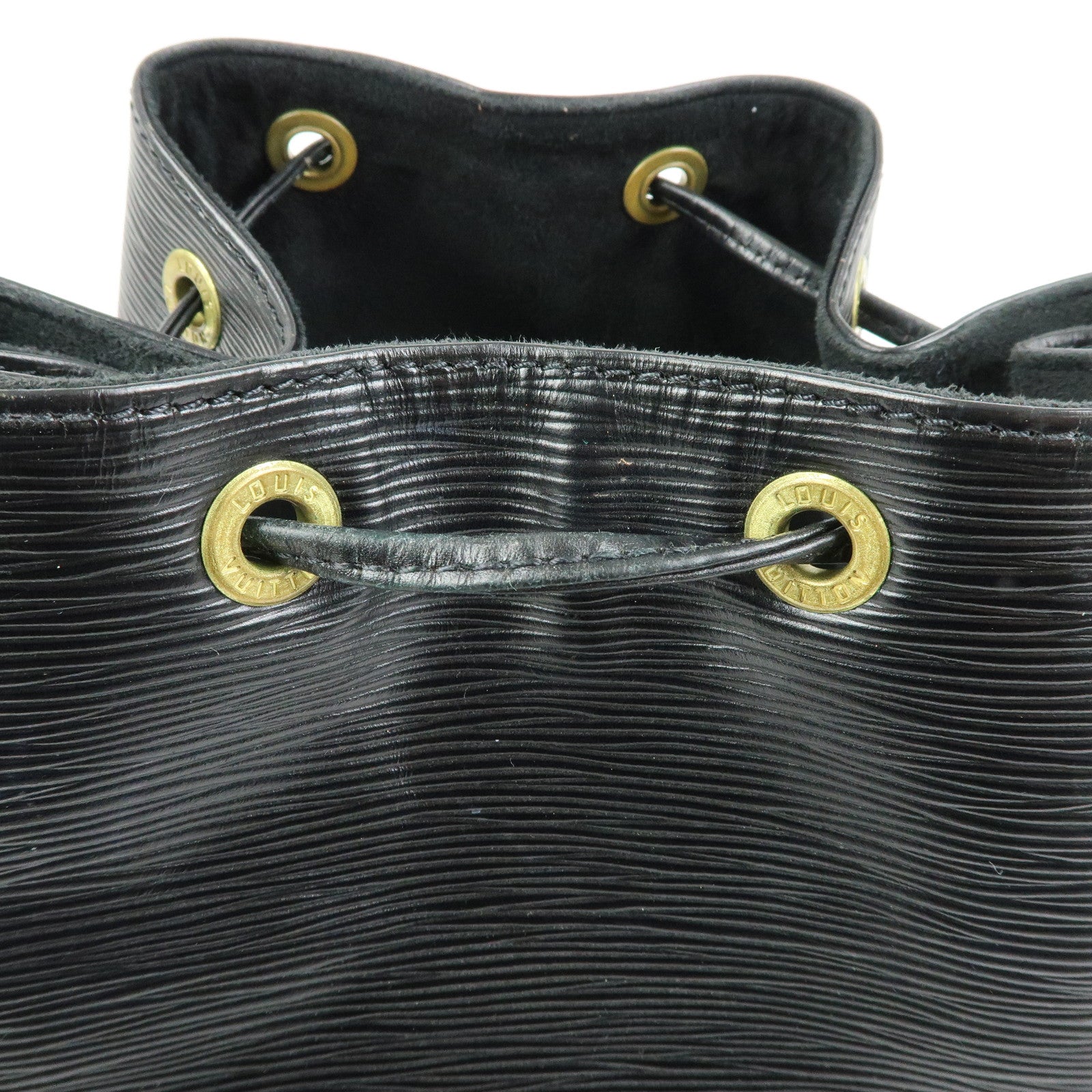 Louis Vuitton Epi Petit Noe Shoulder Bag Noir Black M59012