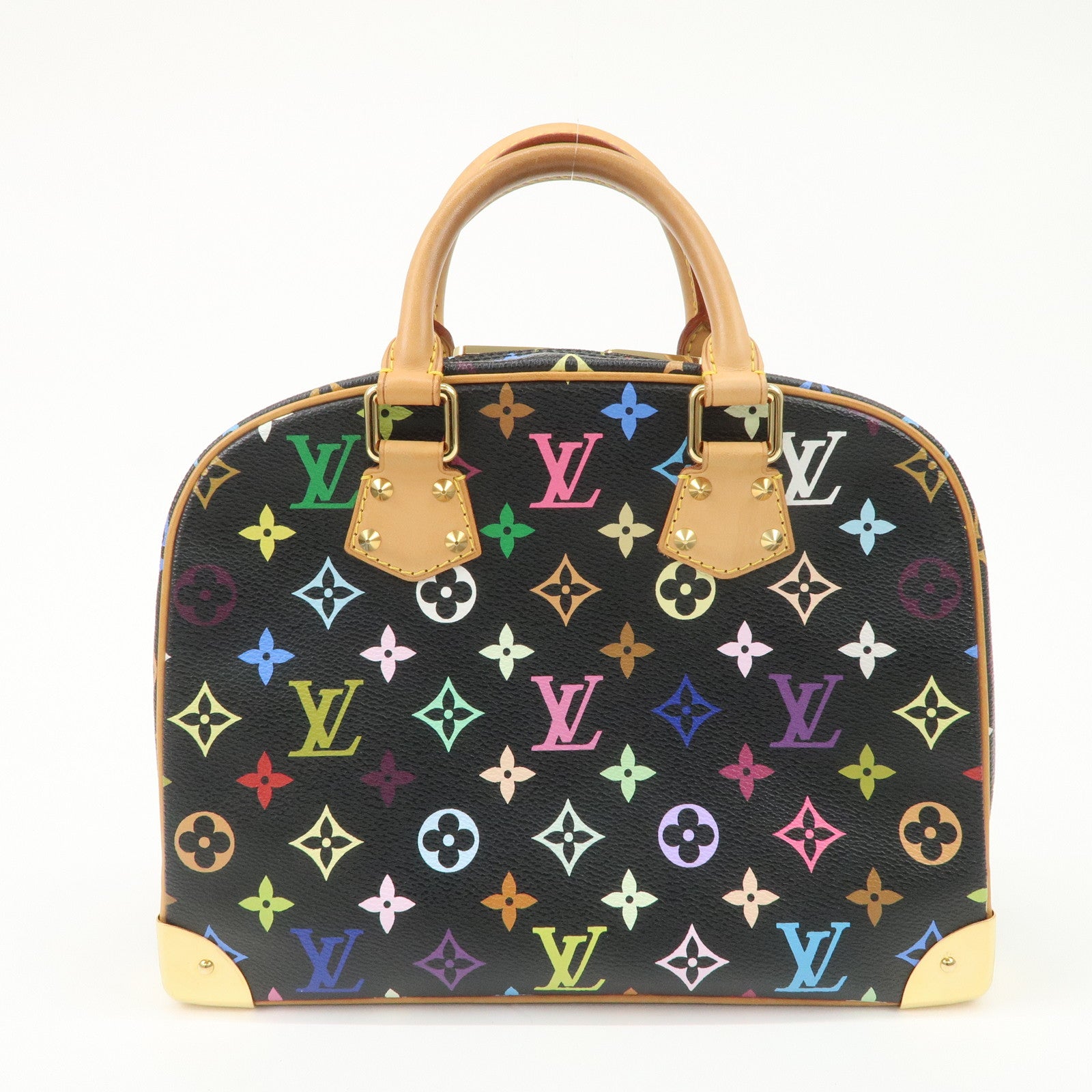 Louis Vuitton Monogram Multicolor Trouville Hand Bag M92662