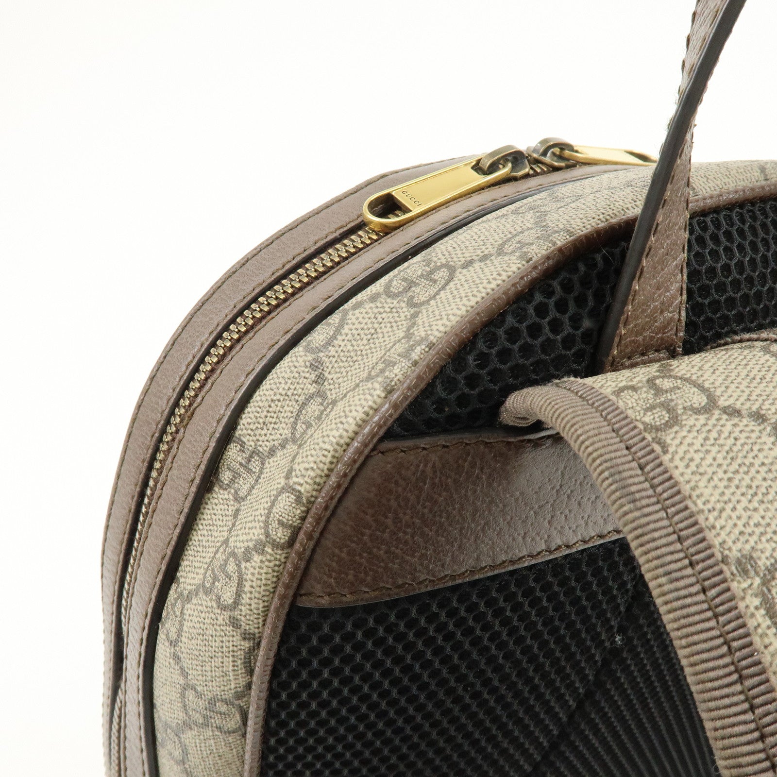 GUCCI Ophidia Sherry GG Marmont GG Supreme Leather Backpack 547965