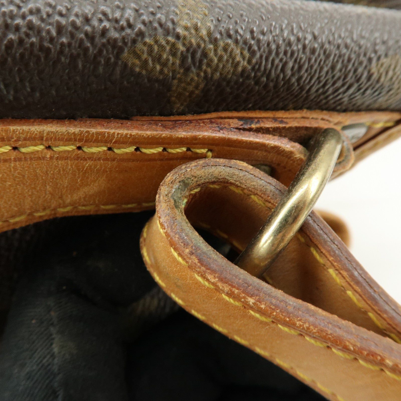 Louis Vuitton Monogram Petit Noe Shoulder Bag Brown M42226