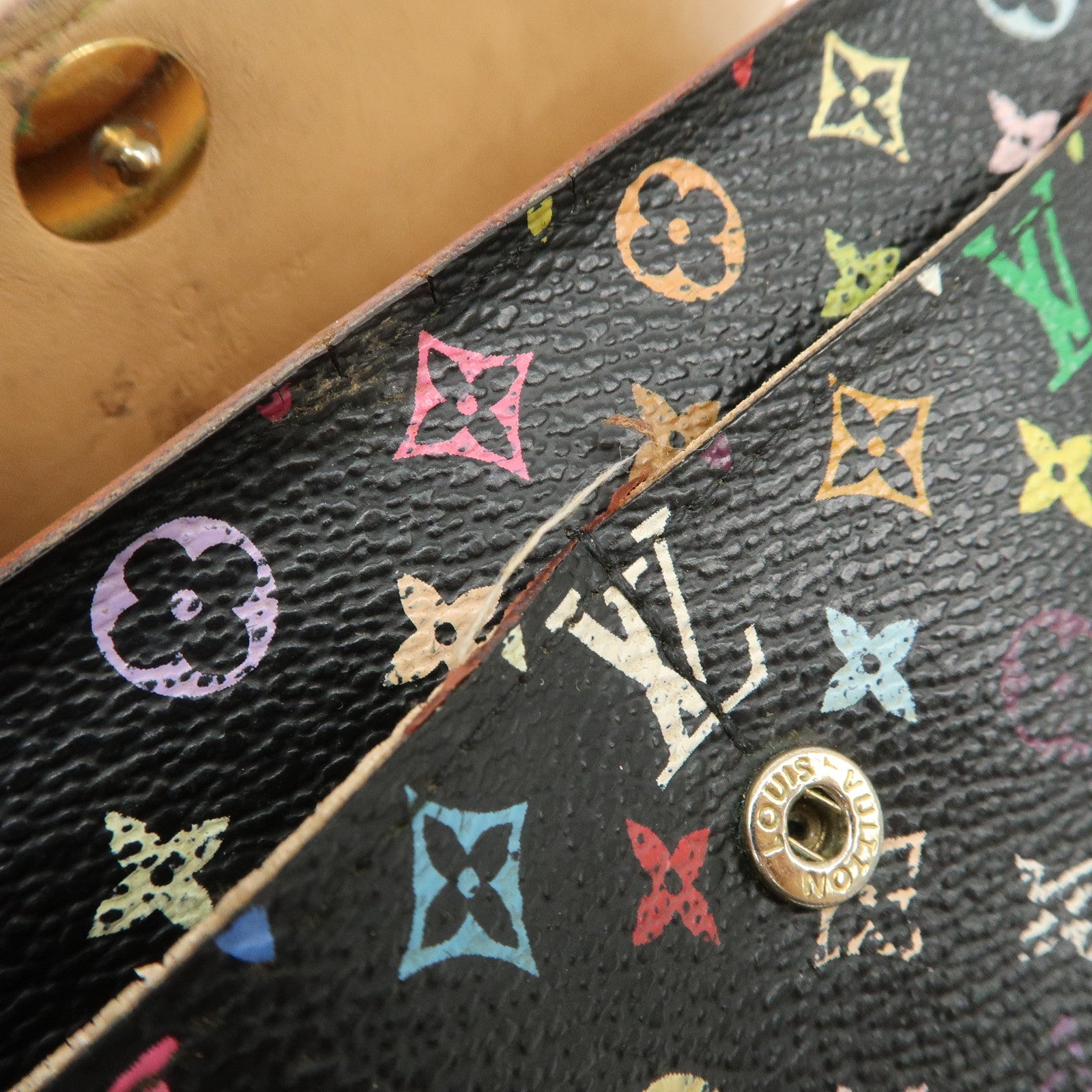 Louis Vuitton Monogram Set of 2 Long Wallets M61734 M60825