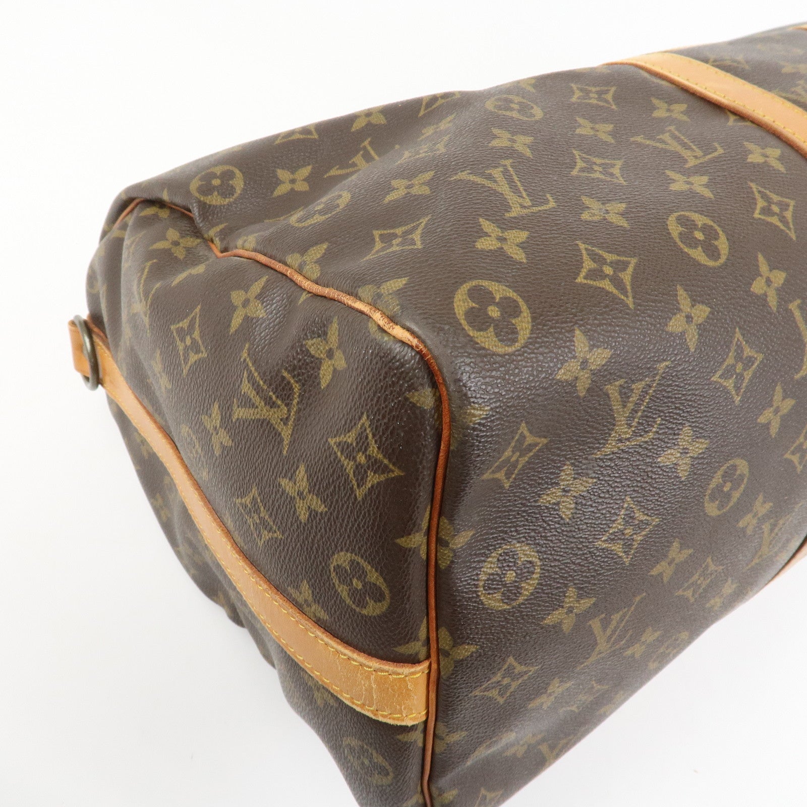 Louis Vuitton Monogram Keep All 50 Bandouliere Boston Bag M41416