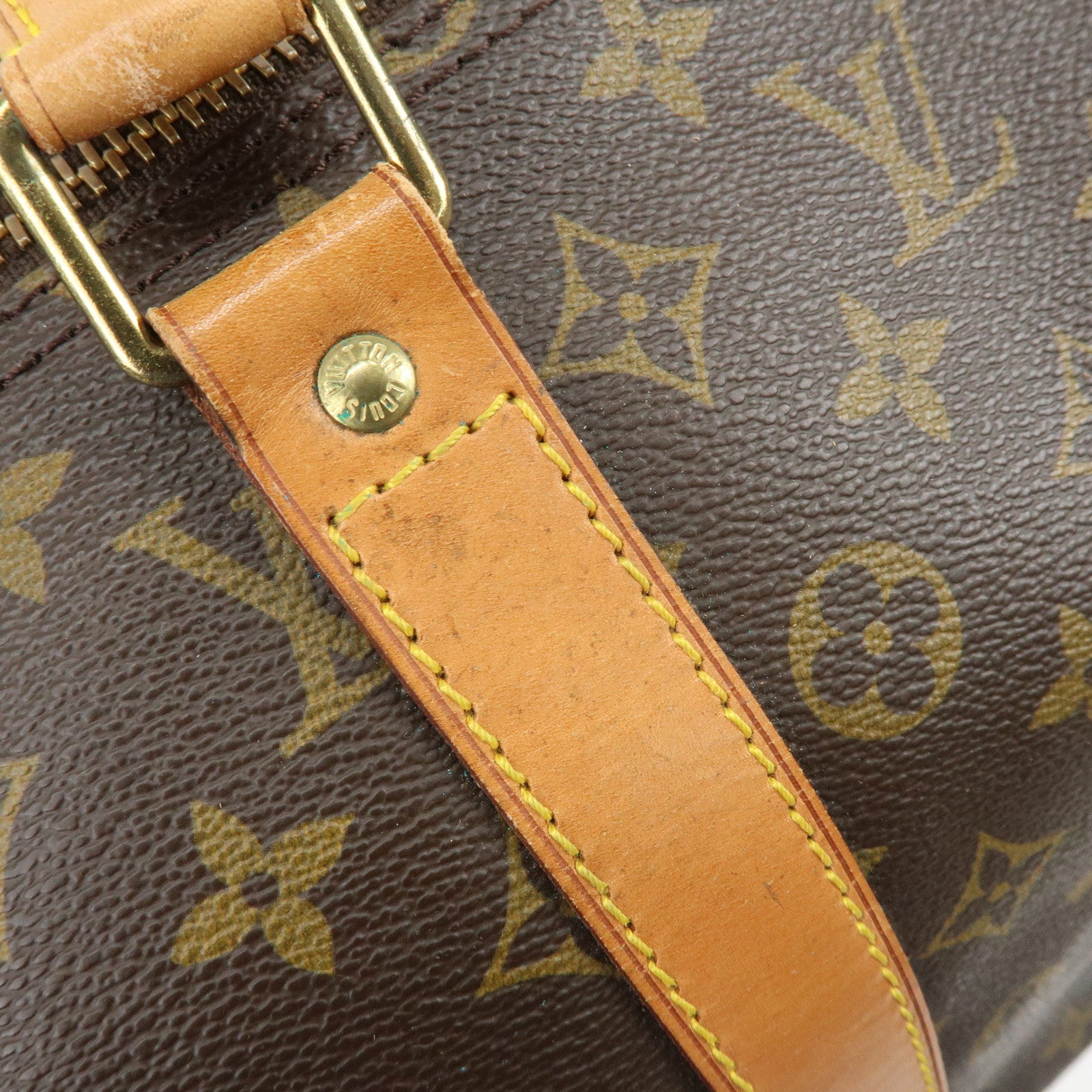 Louis Vuitton Monogram Keep All Bandouliere 55 Boston Bag M41414
