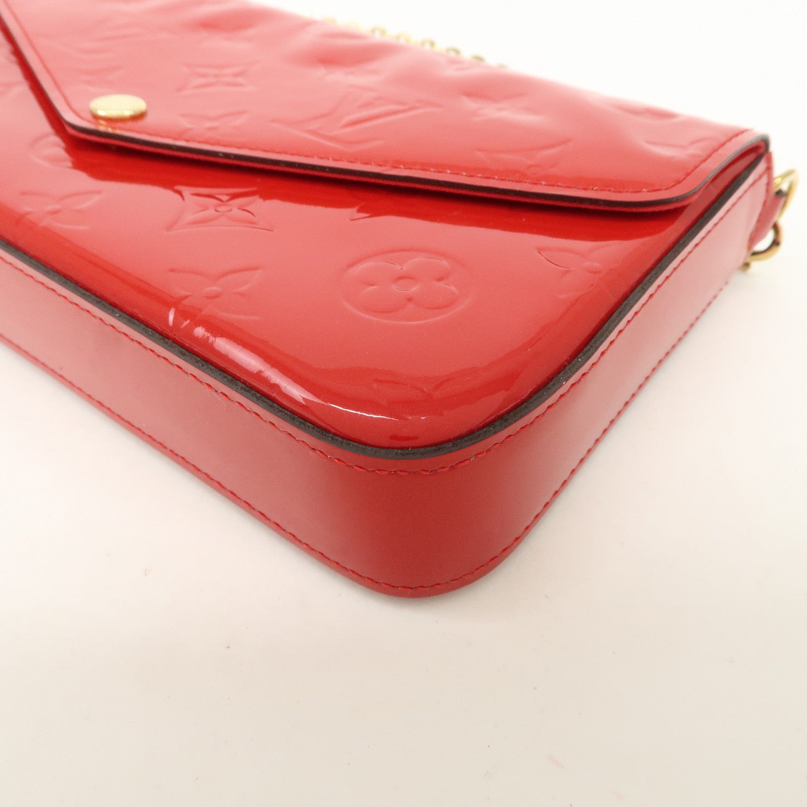 Louis Vuitton Monogram Vernis Pochette Felice Shoulder Bag M61293 Used