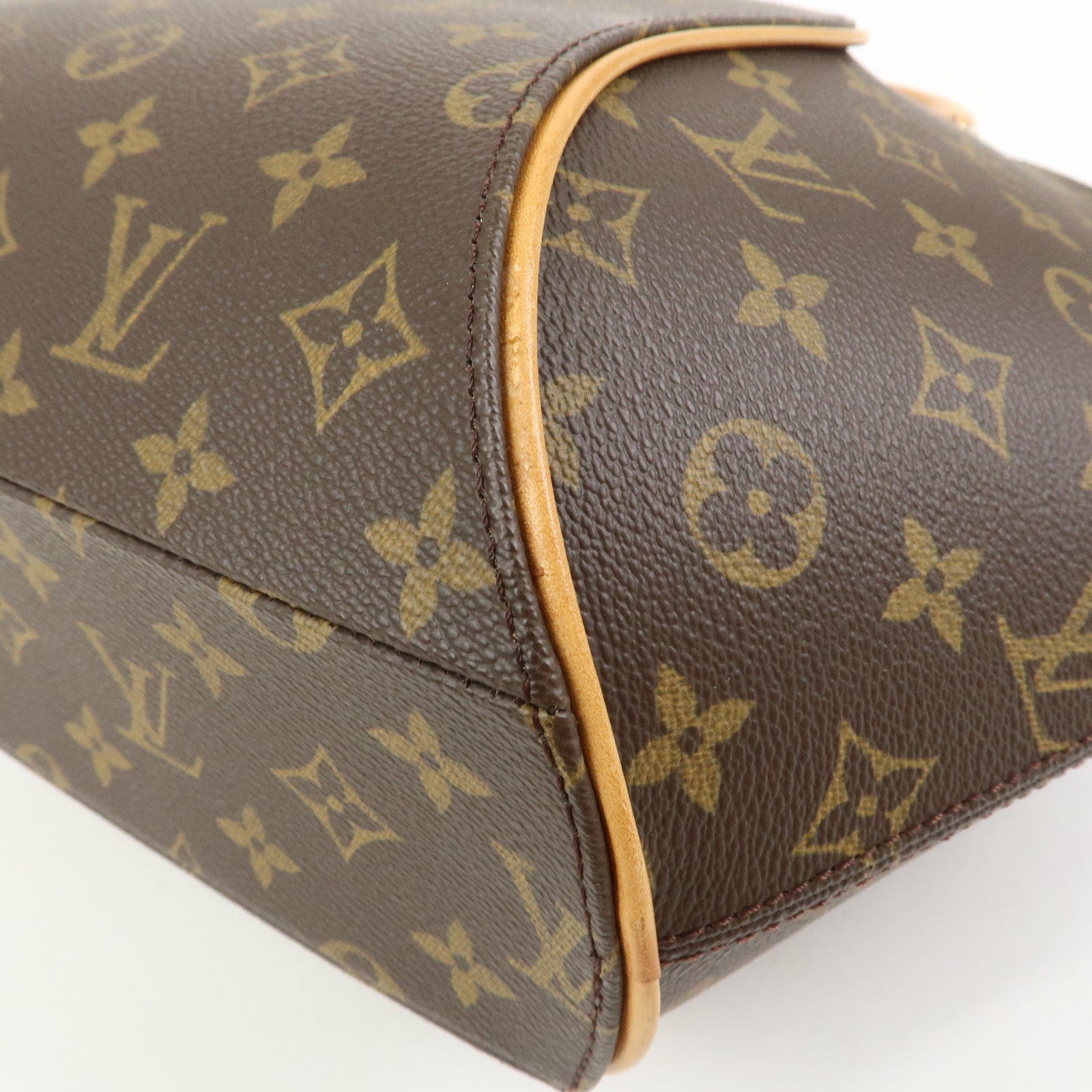Louis Vuitton Monogram Ellipse MM Hand Bag Brown M51126
