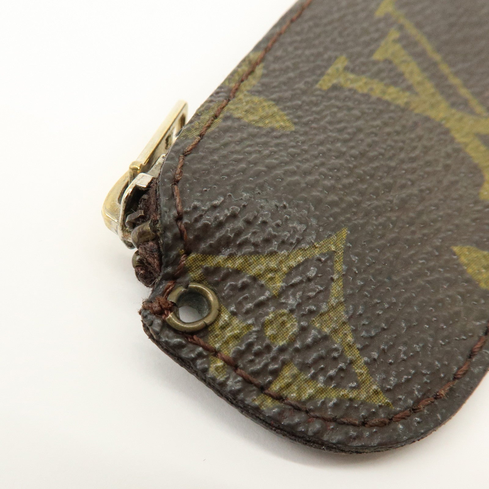 Louis Vuitton Monogram Etui Cles Piat Key Case Coin Case M62690