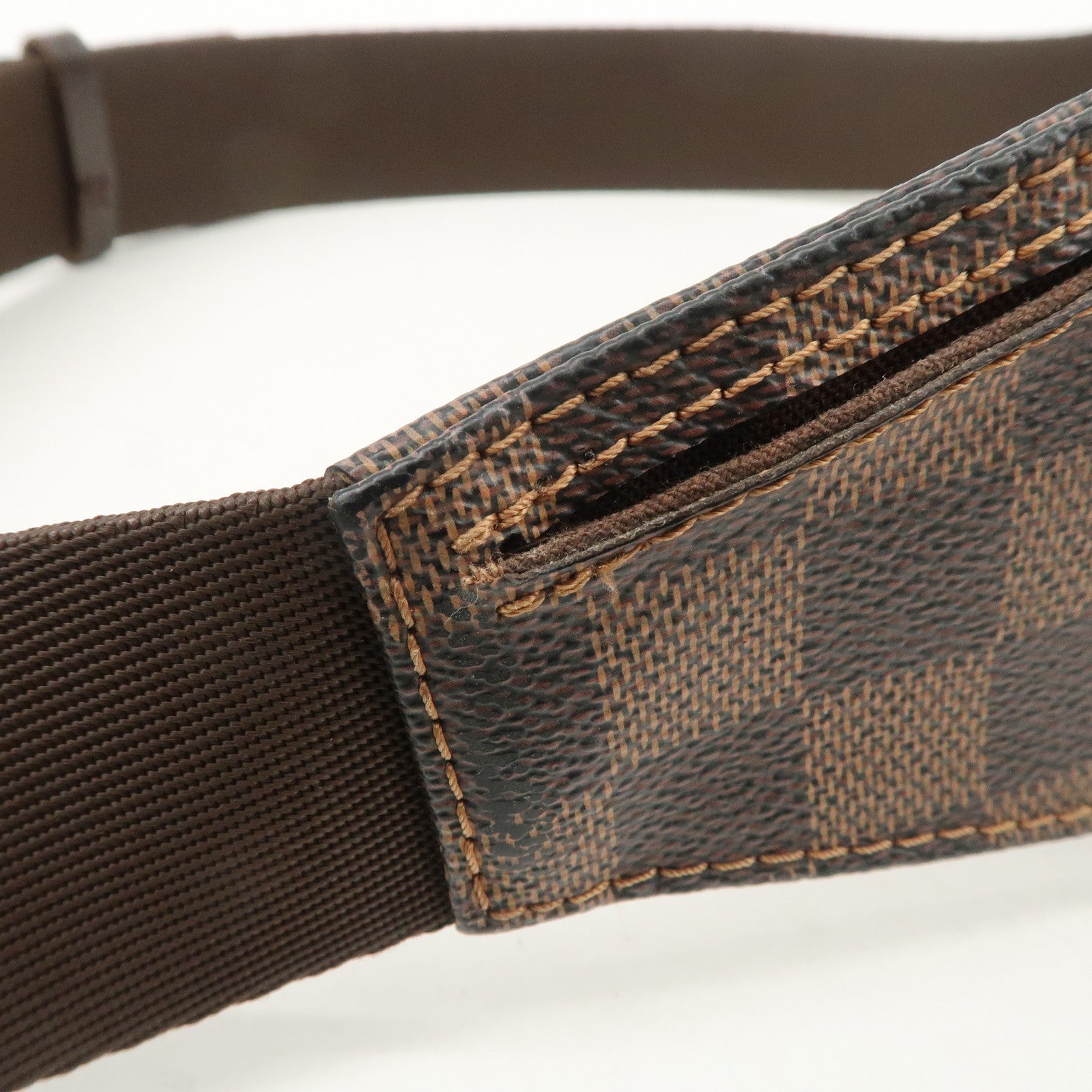 Louis Vuitton Damier Ebene Geronimos Crossbody Bag Waist Bag N51994 Used