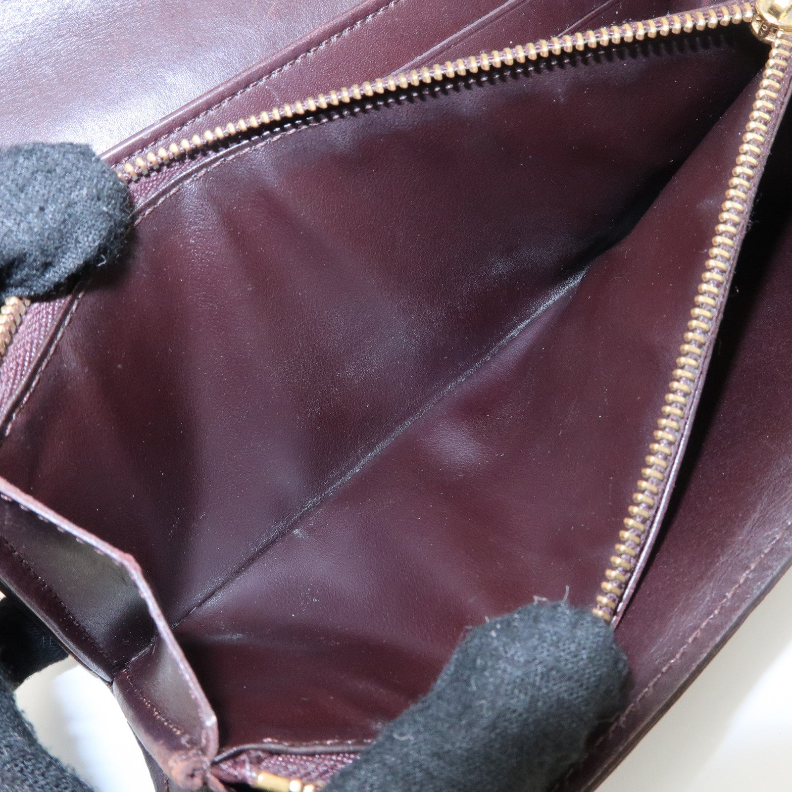 Louis Vuitton Monogram Vernis Set of 2 Long Wallet M93524 M9140F Used