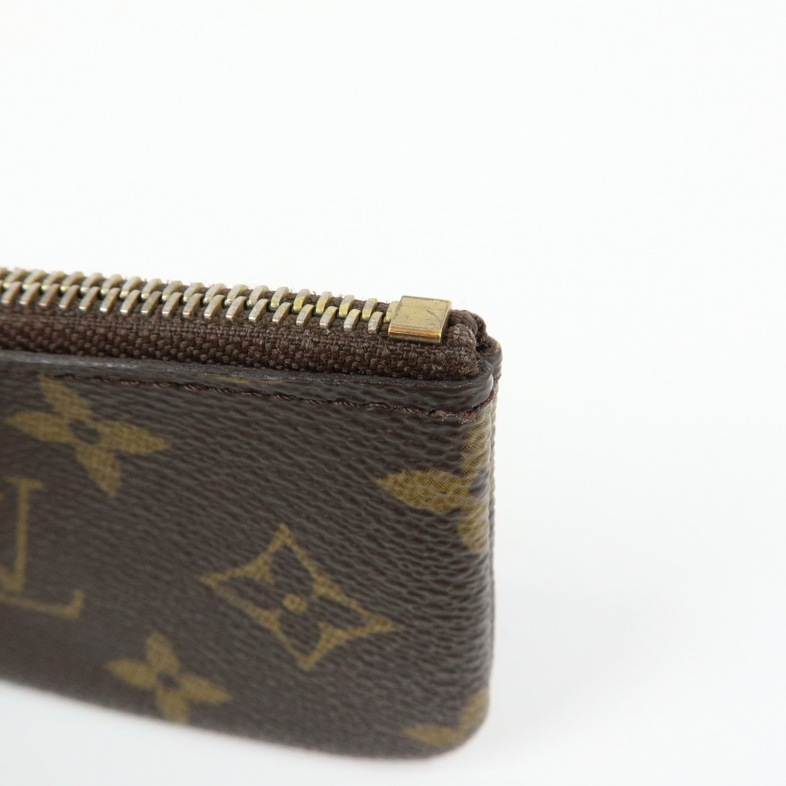 Louis Vuitton Monogram Pochette Cles Coin Case Key Case M62650