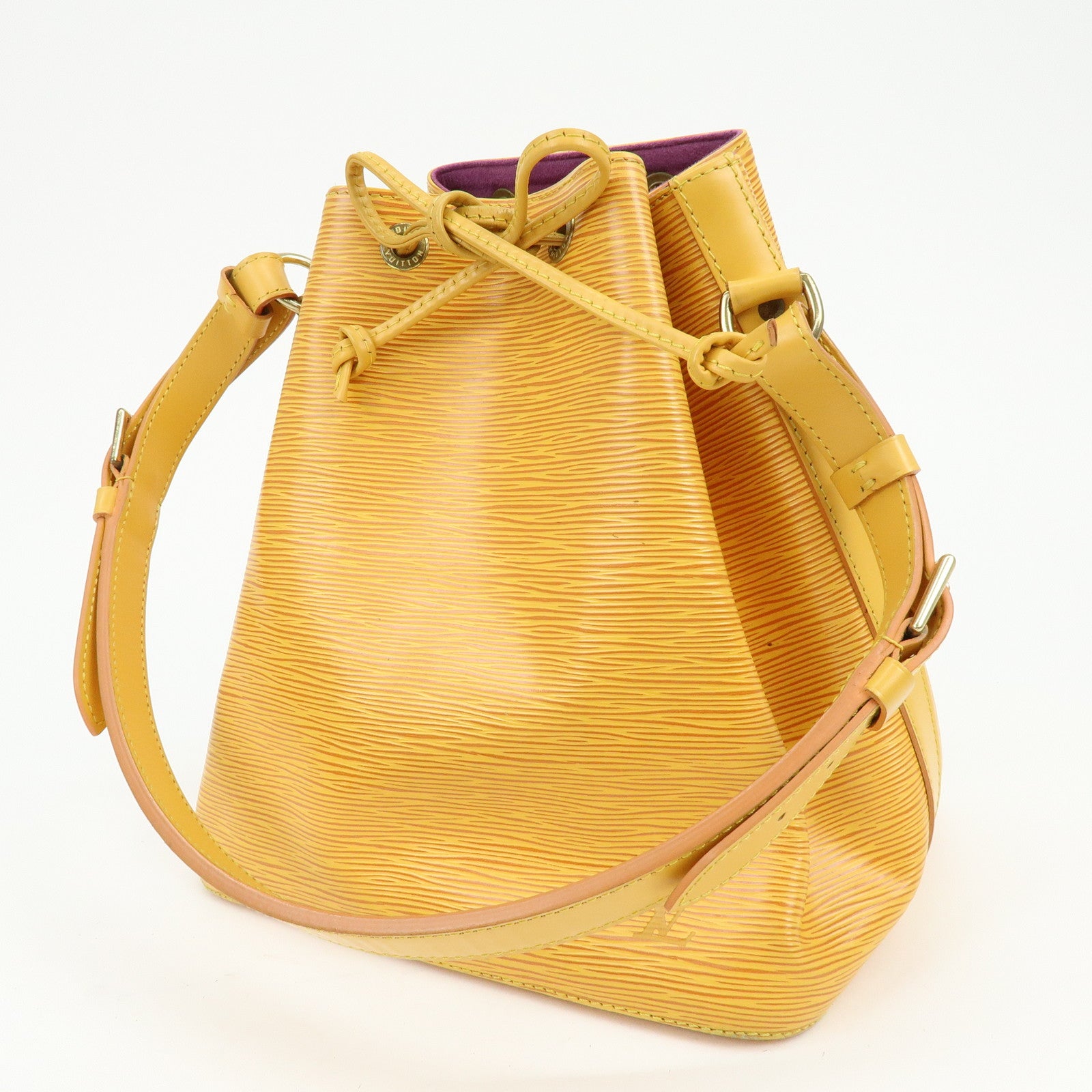 Louis Vuitton Epi Petit Noe Shoulder Bag Tassili Yellow M44109