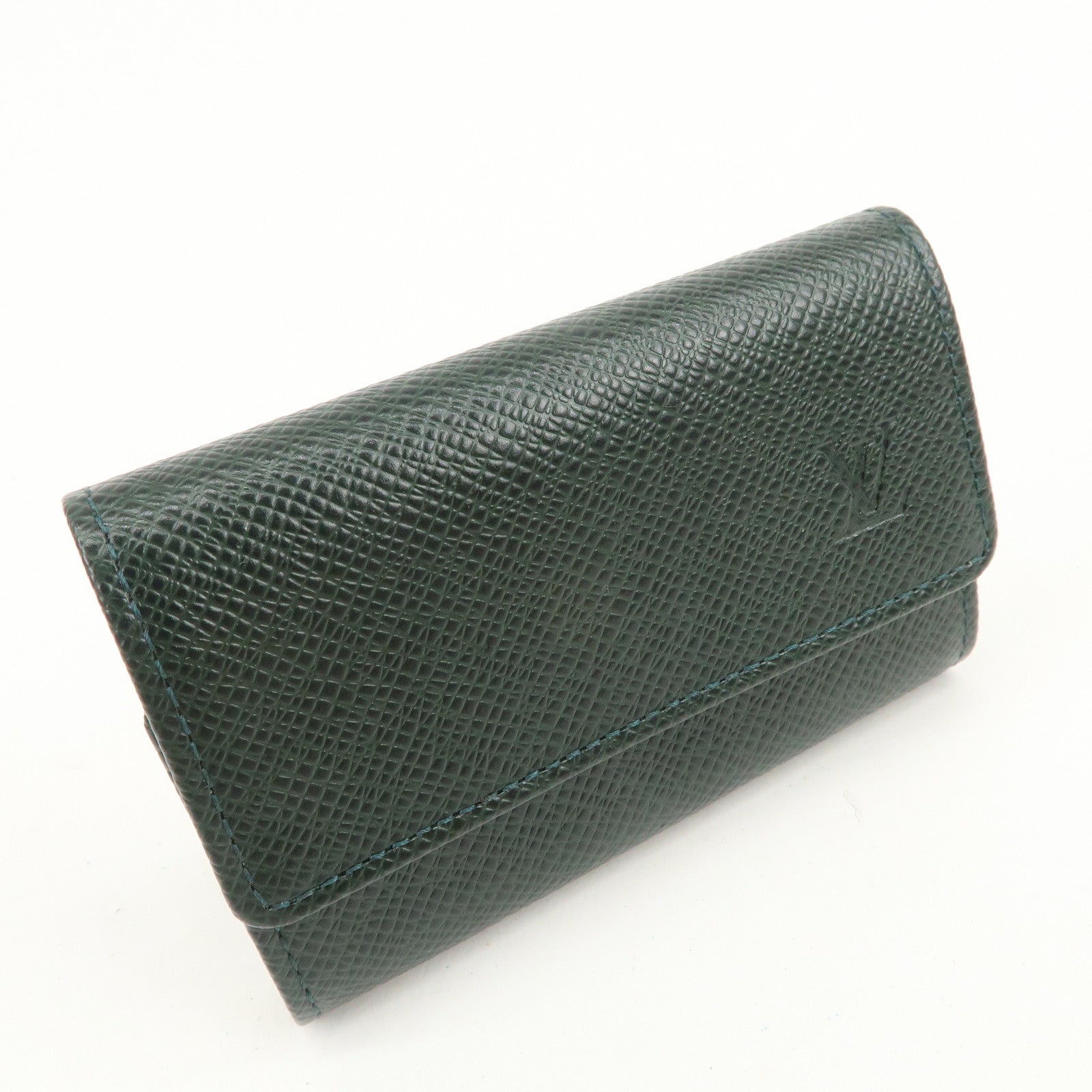 Louis Vuitton Taiga Leather Multicles 6 Key Case Epicea M30534