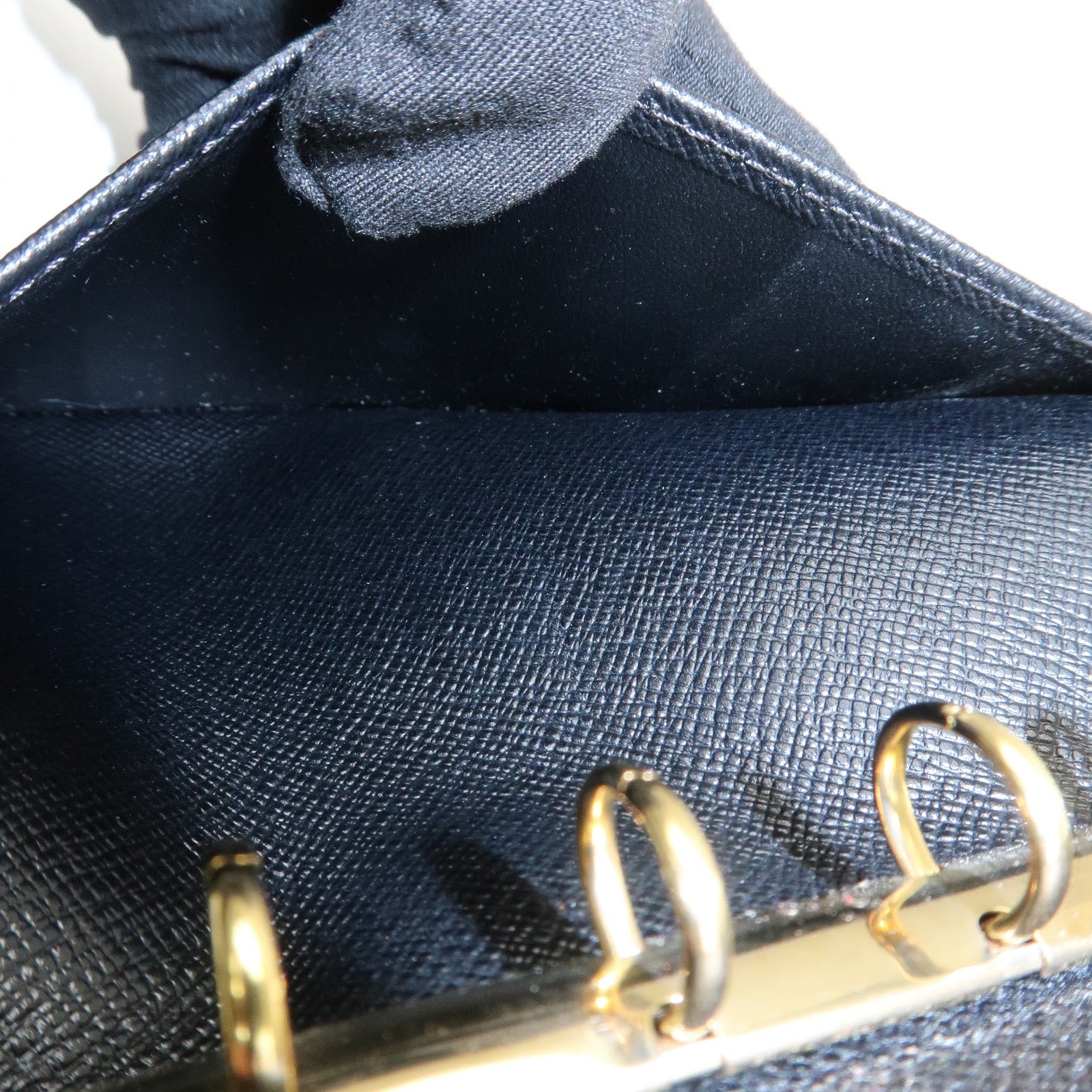 Louis Vuitton Epi Agenda PM Planner Cover Noir R20052