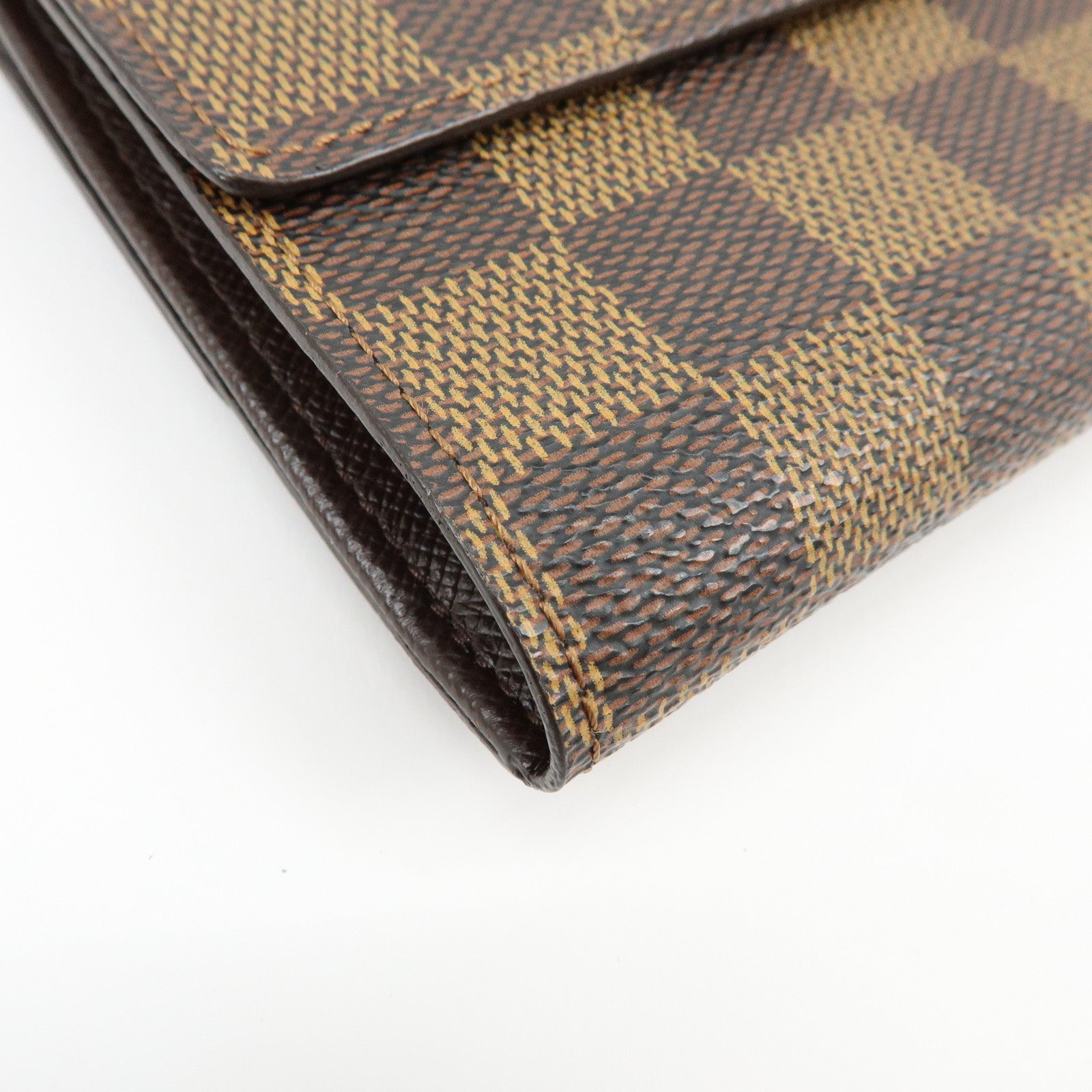 Louis Vuitton Damier Porte Monnaie Bier Carte Credit Wallet N61652