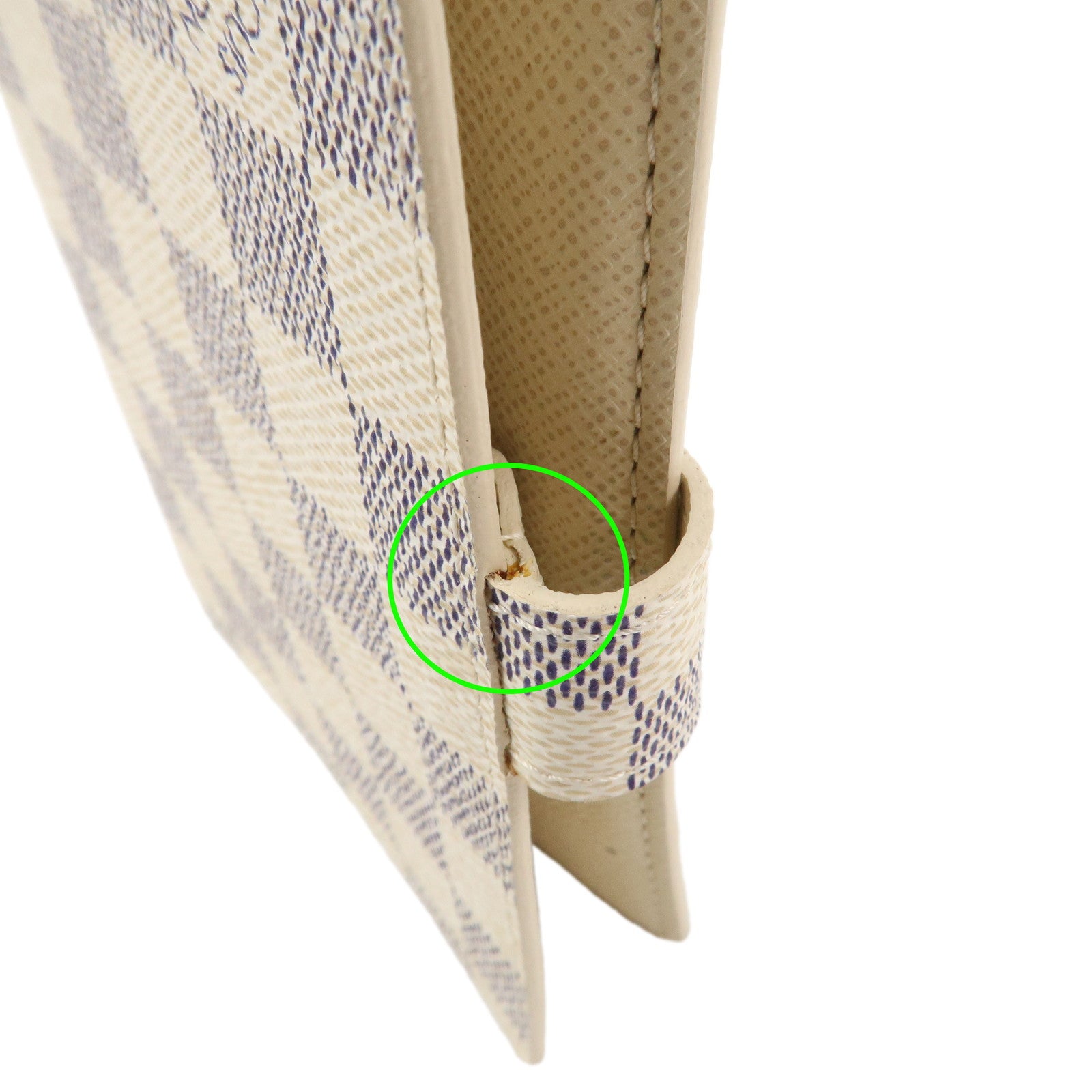 Louis Vuitton Damier Azur Agenda PM Planner Cover R20706