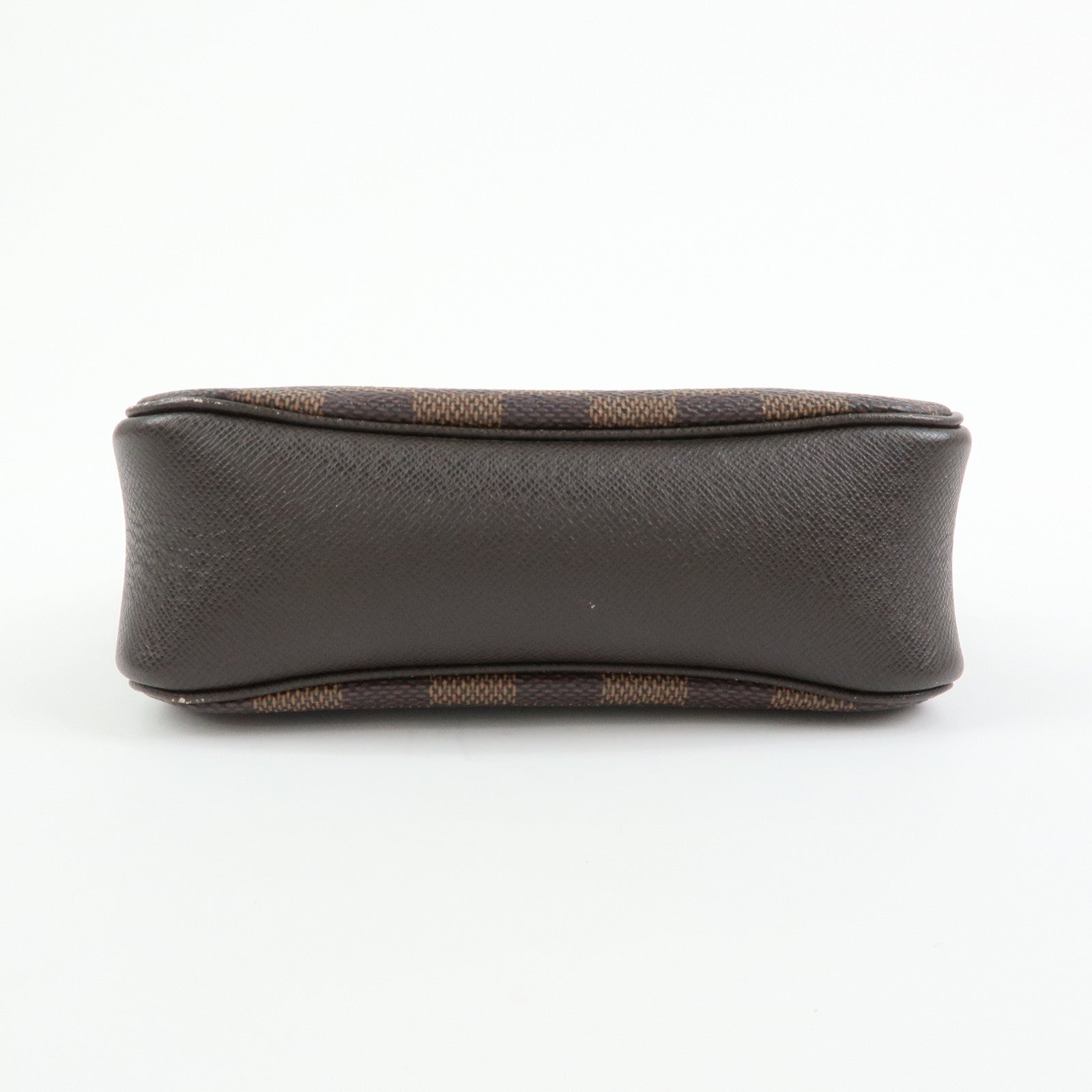 Louis Vuitton Damier Trousse Makeup Accessory Pouch Brown N51982
