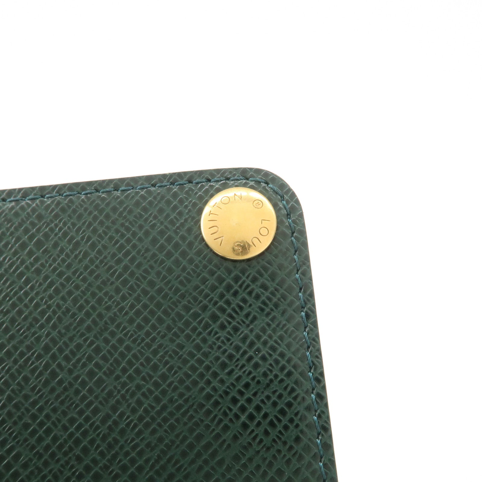 Louis Vuitton Taiga Document Case LV Japan 15th Anniversary E34490 Used