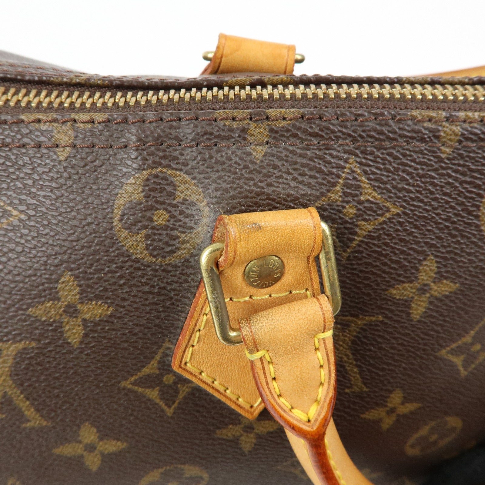 Louis Vuitton Monogram Speedy 30 Boston Bag Hand Bag Brown M41526