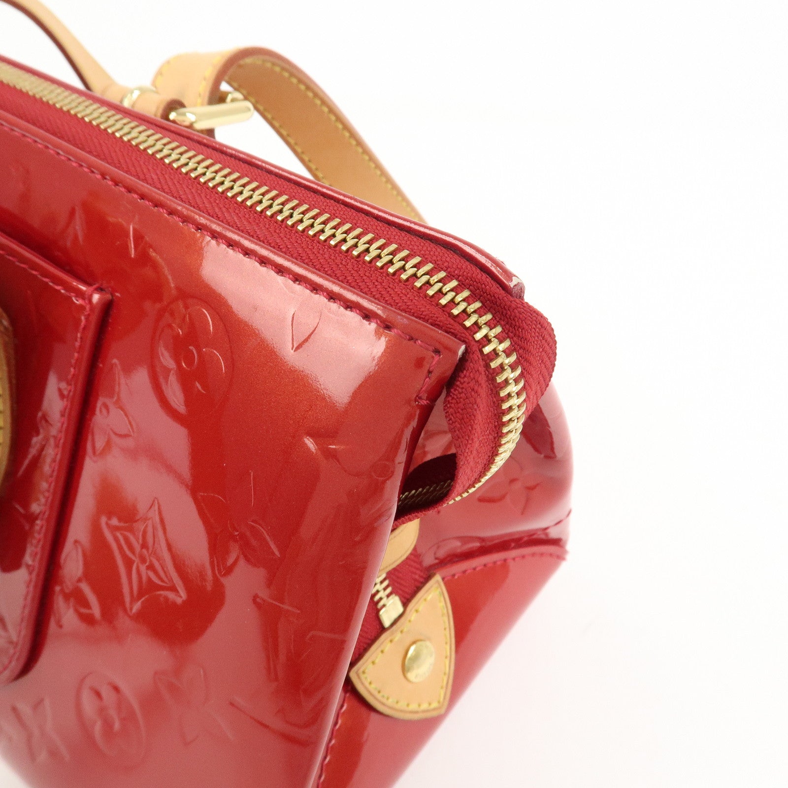 Louis Vuitton Vernis Rosewood Avenue Hand Bag Pomme DAmour M93507