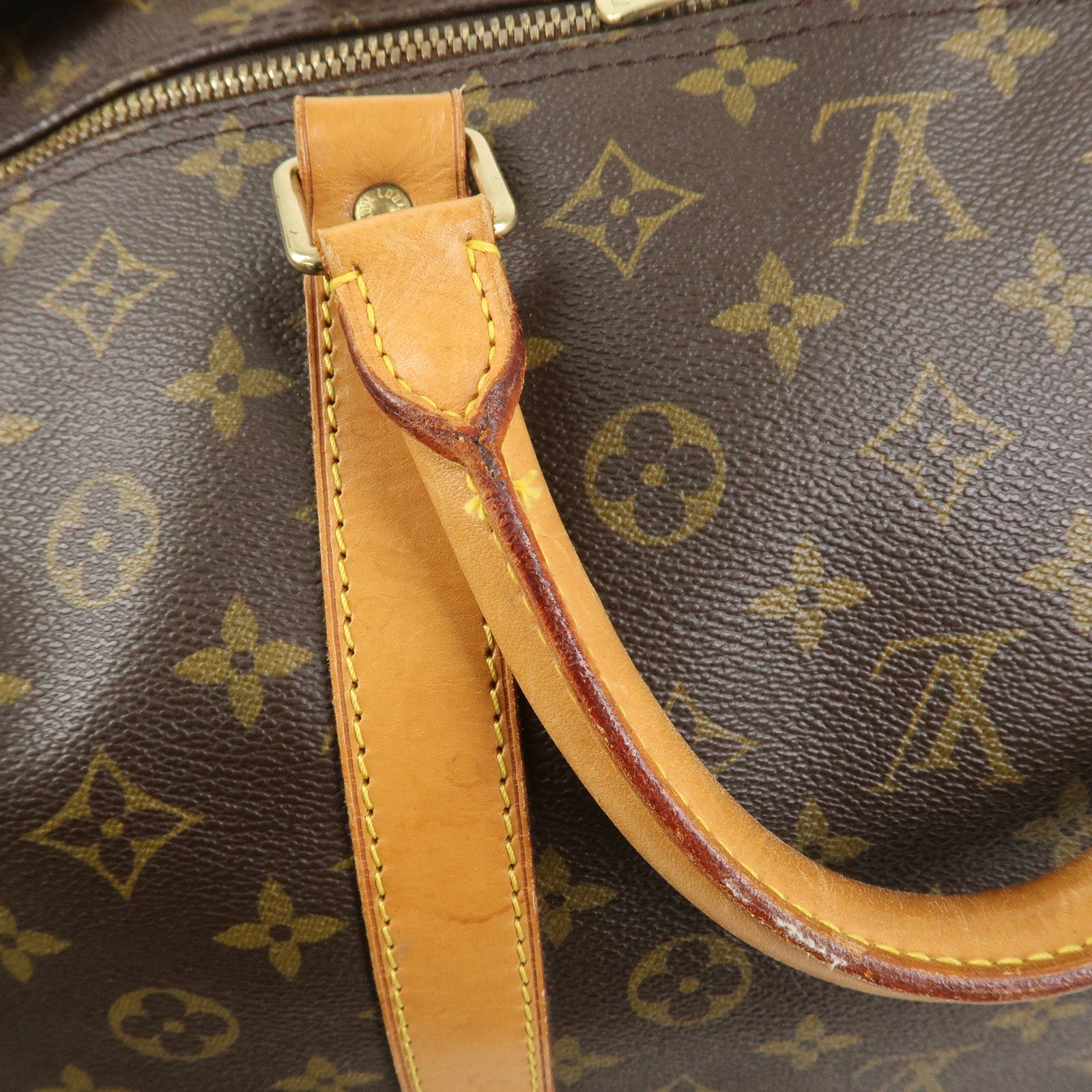 Louis Vuitton Monogram Keep All Bandouliere 60 Boston Bag M41412