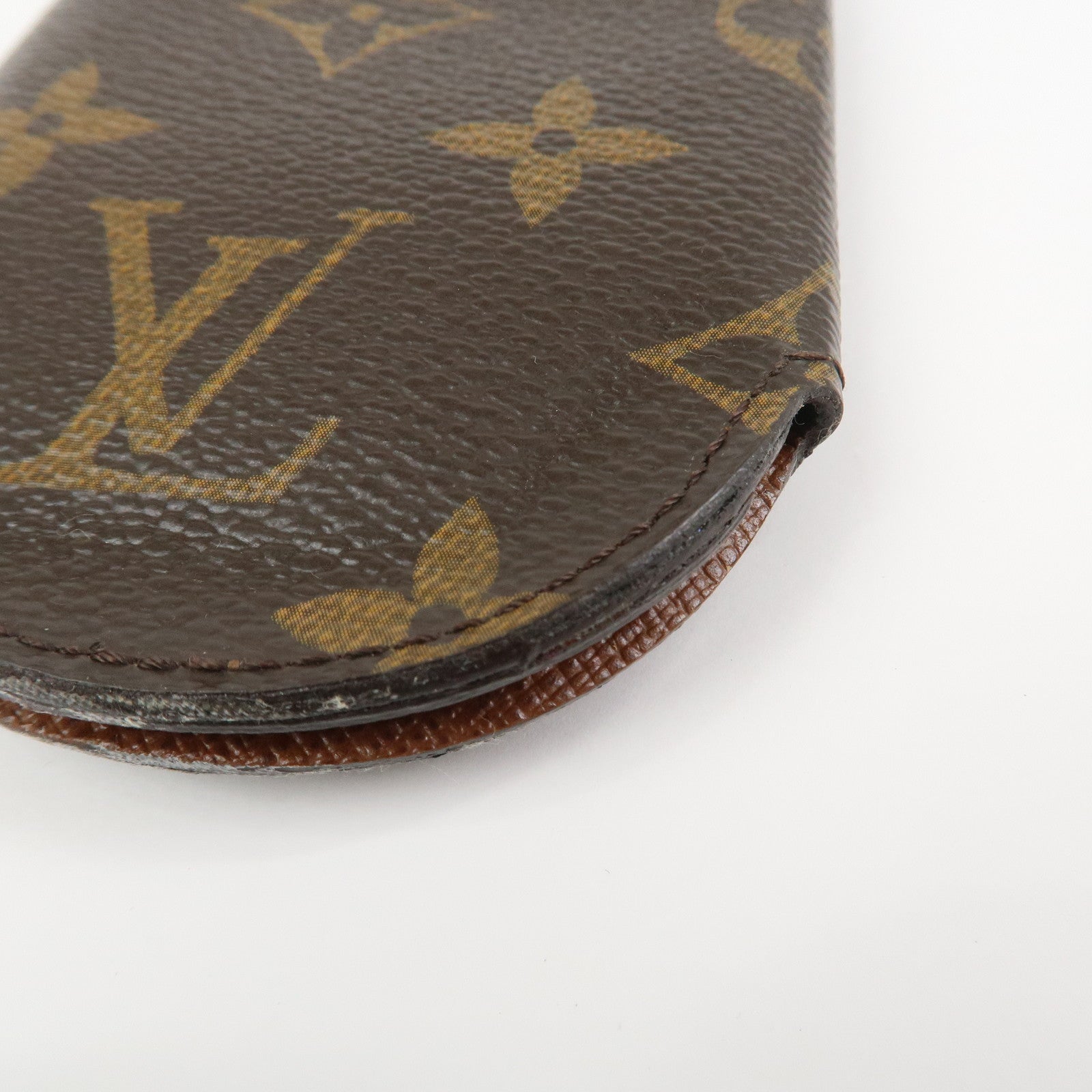 Louis Vuitton Monogram Rond GM Canvas Key Case Brown M60116