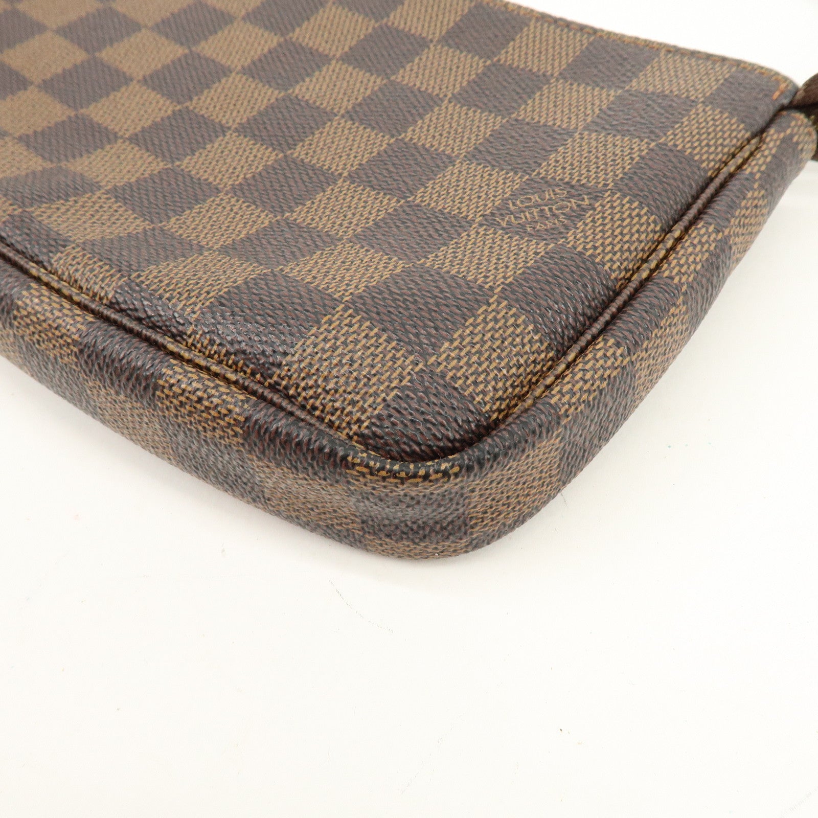 Louis Vuitton Damier Ebene Pochette Accessoires Hand Bag N51985