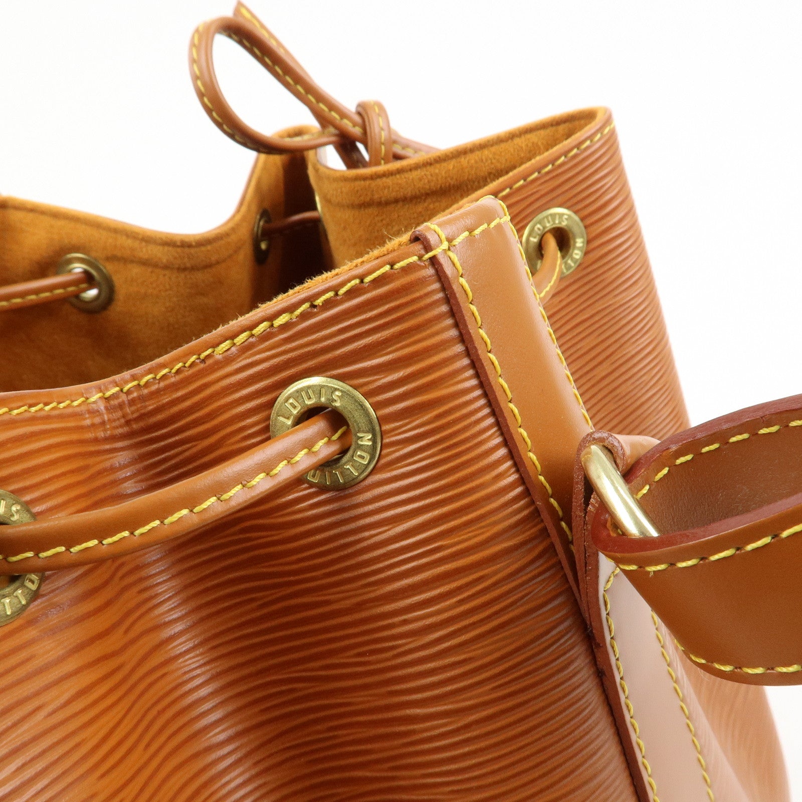 Louis Vuitton Epi Petit Noe Shoulder Bag Zipang Gold M44108